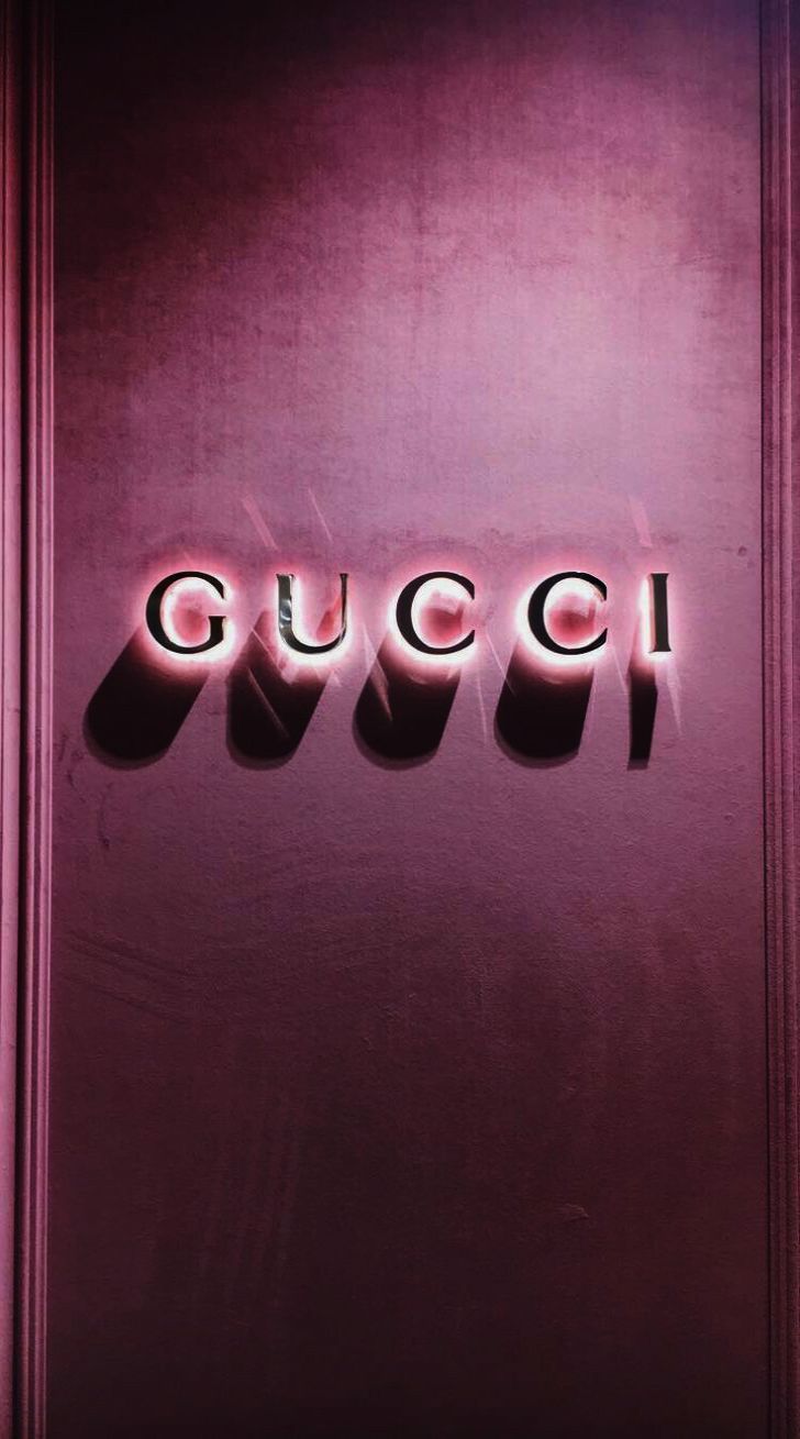 Pink Gucci Logo Wallpapers