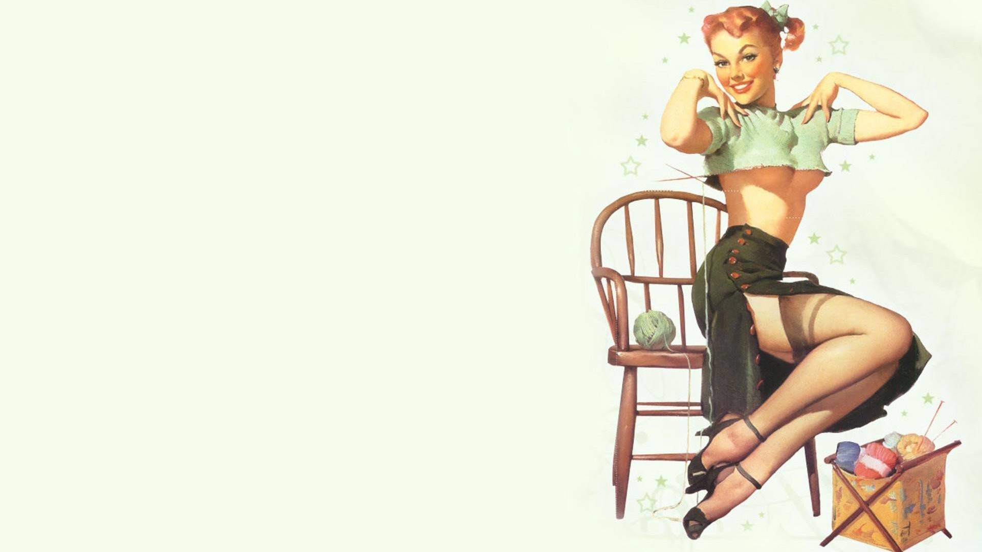 Pinup Walpaper Wallpapers