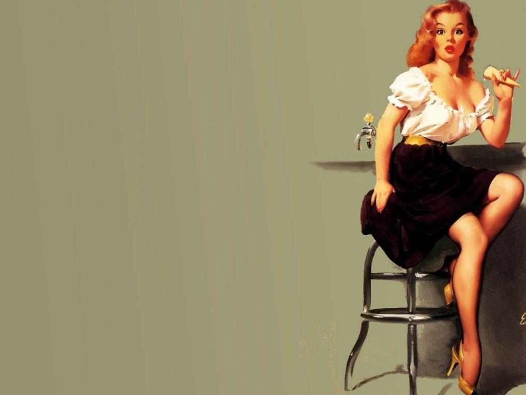 Pinup Walpaper Wallpapers