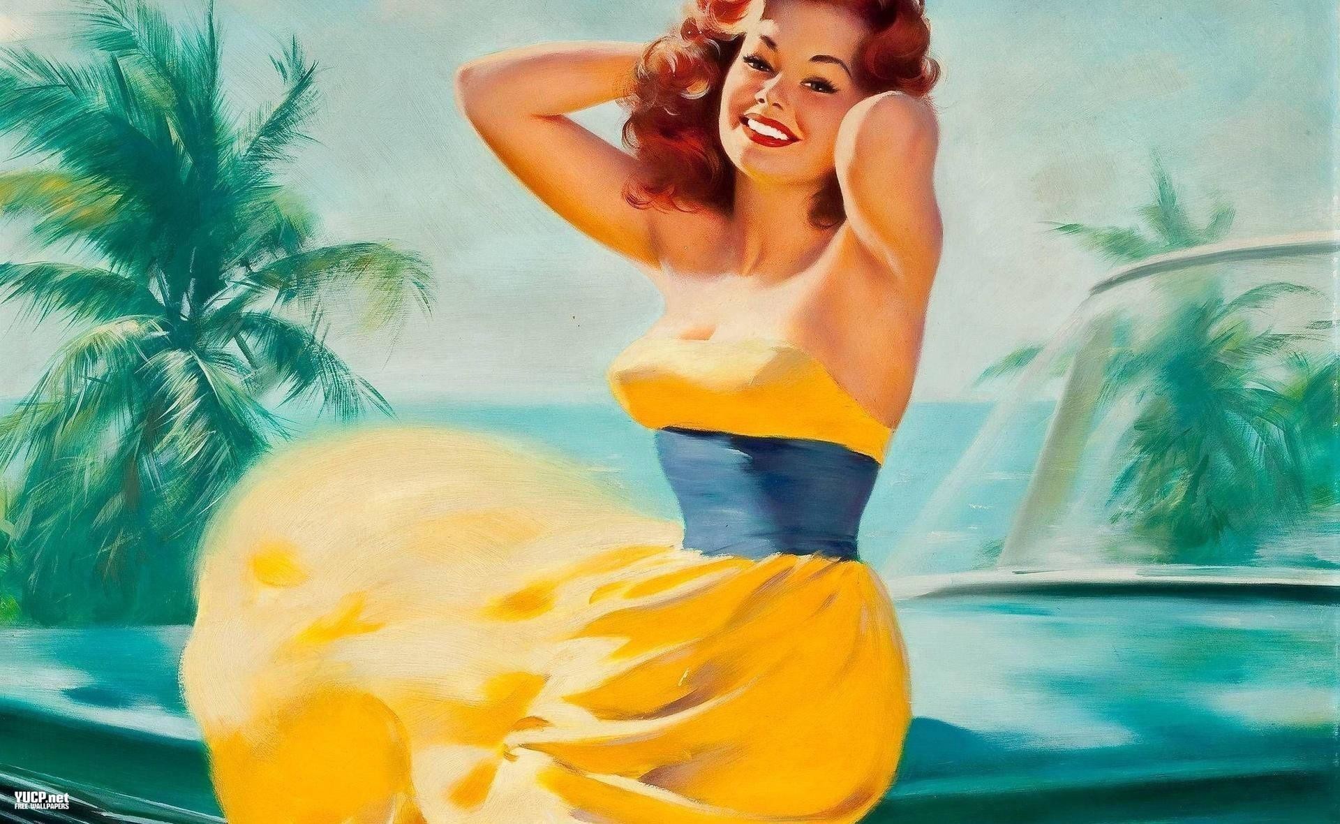 Pinup Walpaper Wallpapers