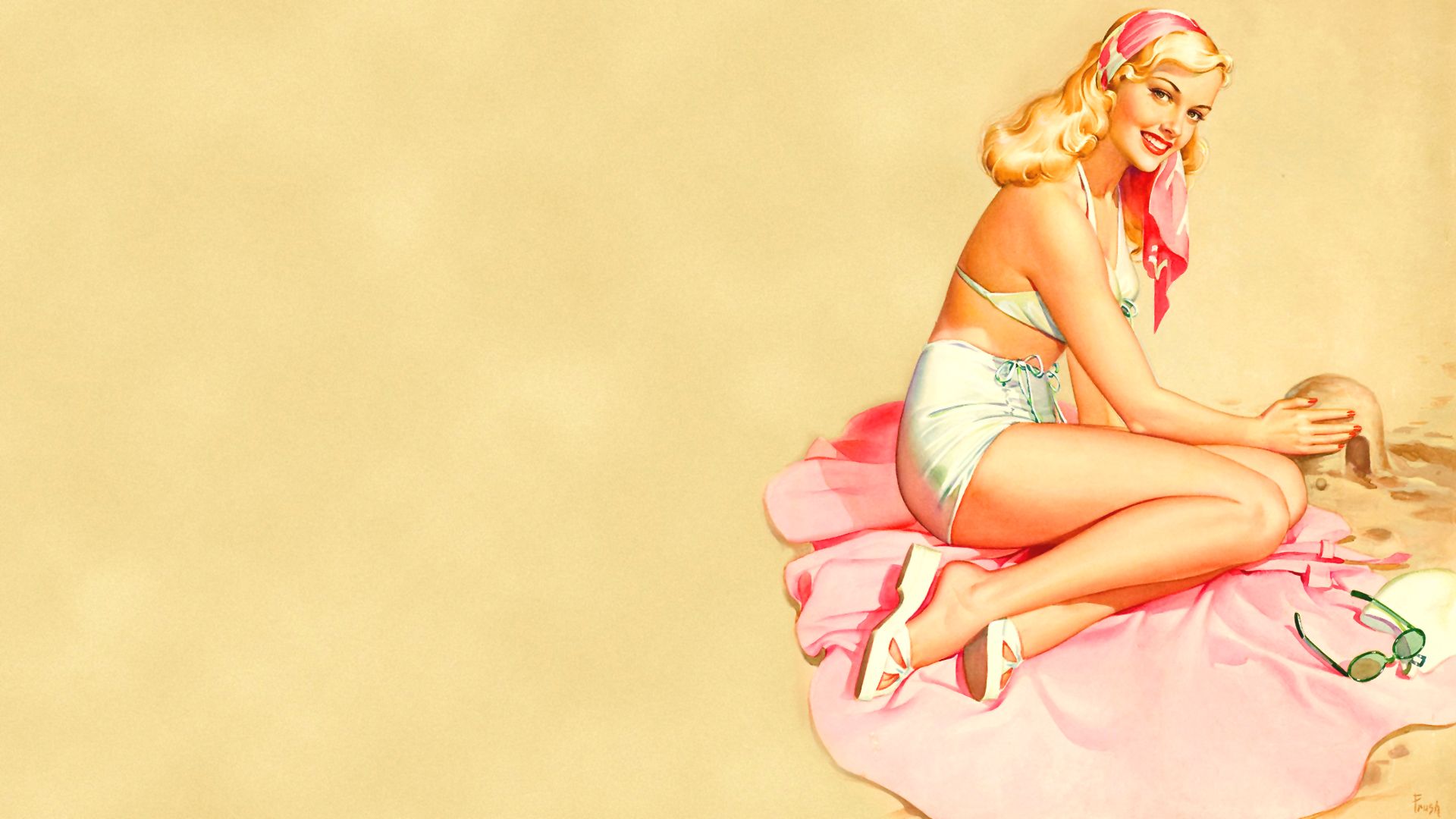 Pinup Walpaper Wallpapers