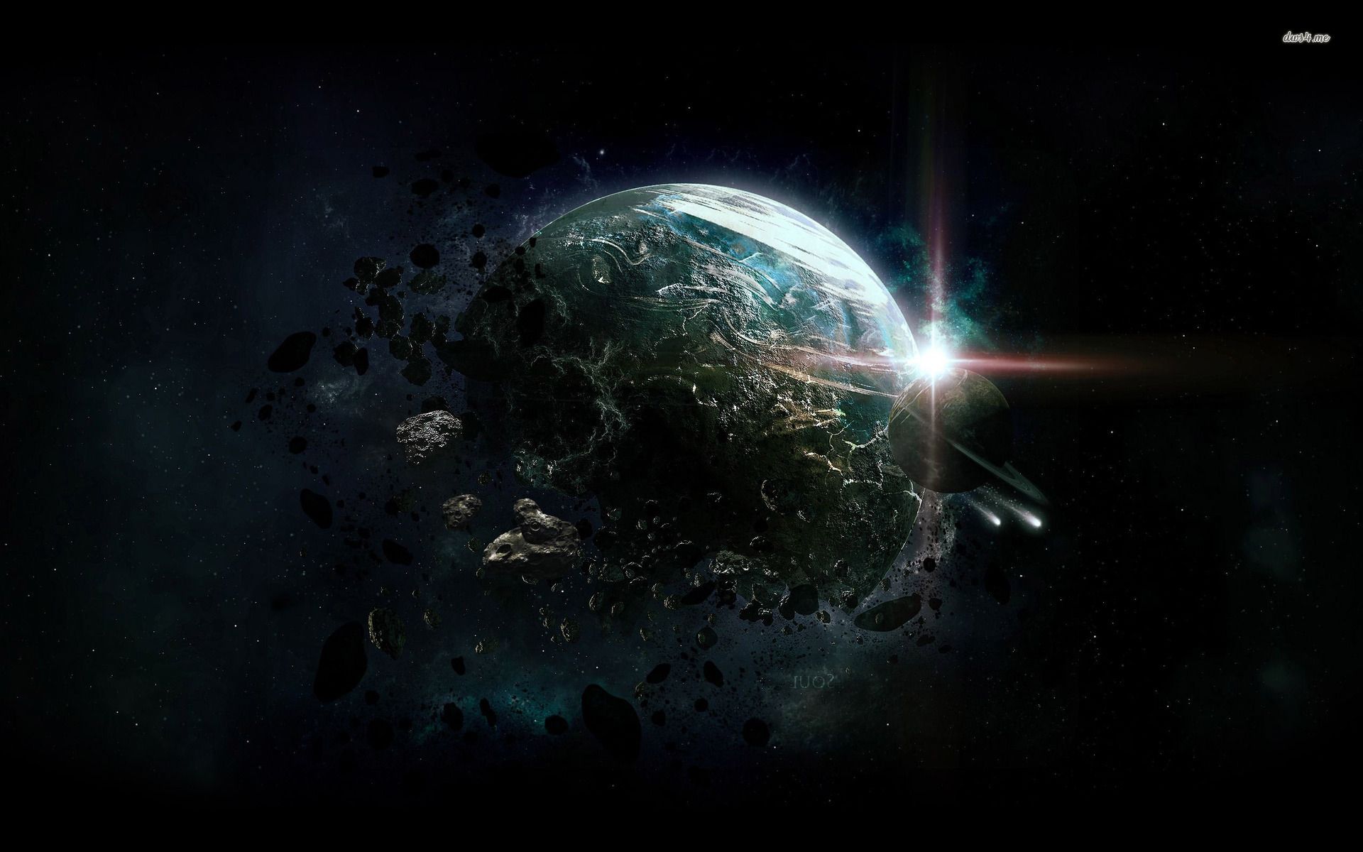 Planet Destruction Wallpapers