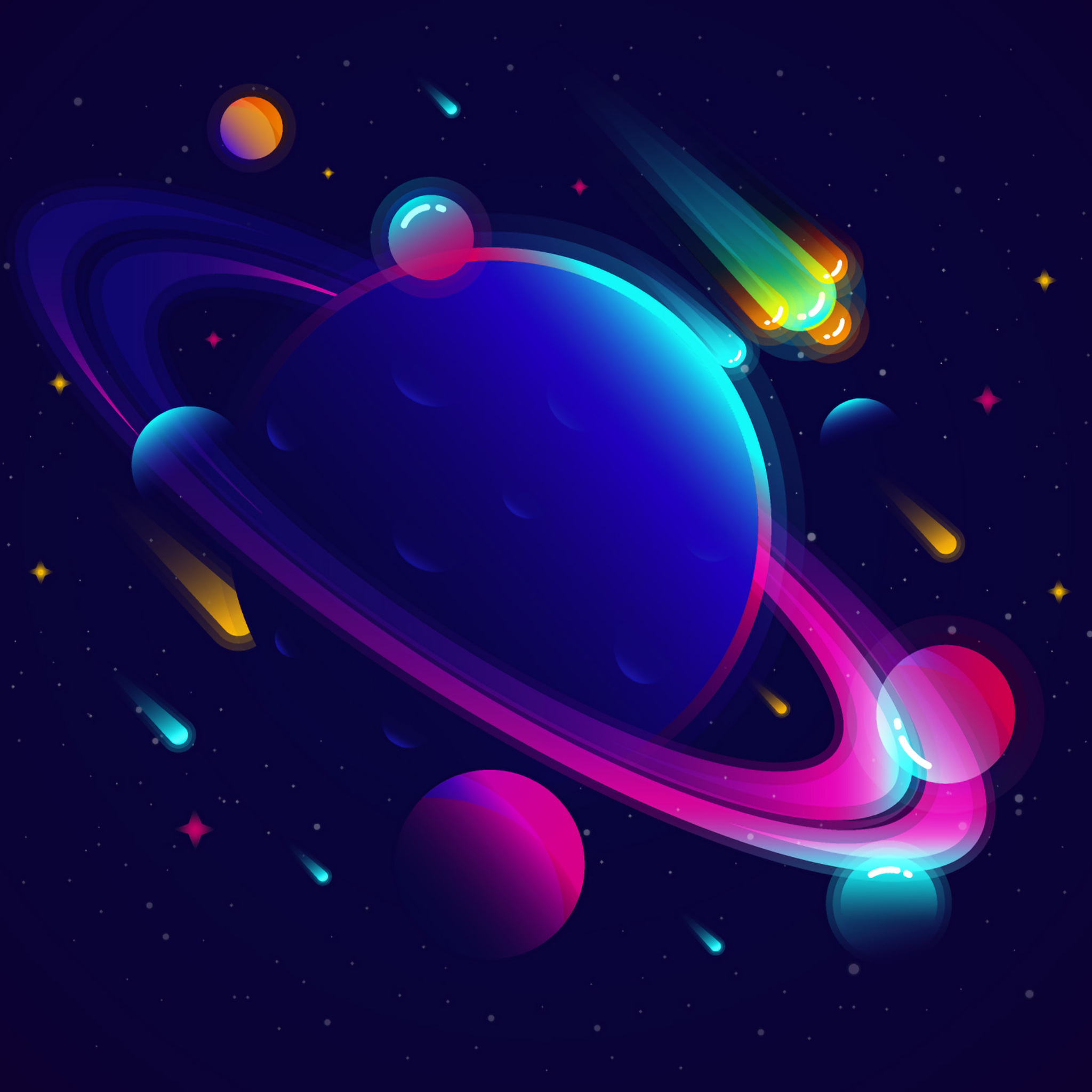 Planet Cartoon Wallpapers