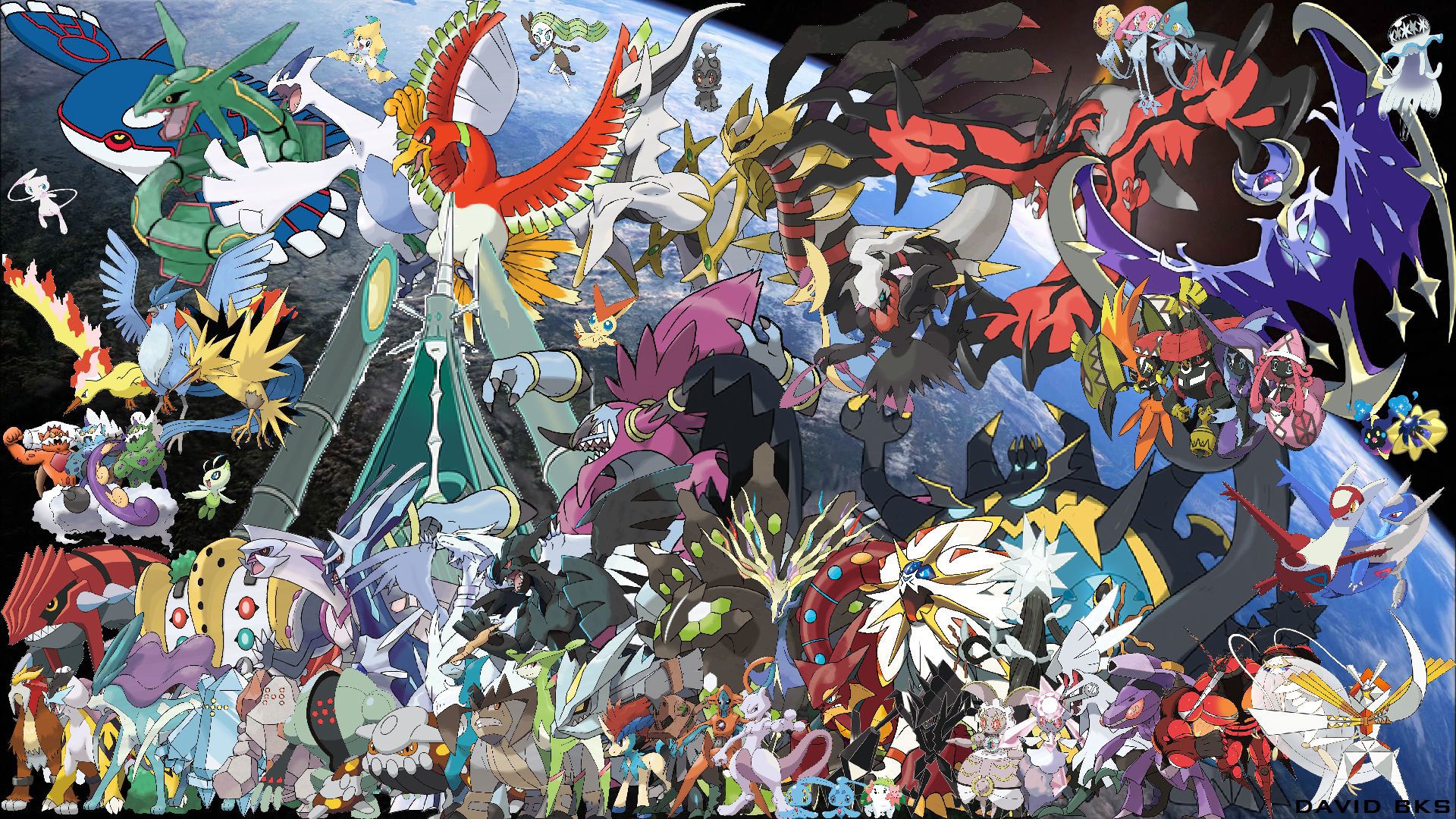 Pokemon All Legendary Wallpapers