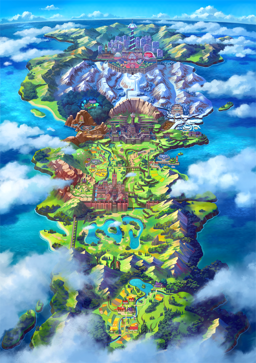 Pokemon Map Wallpapers