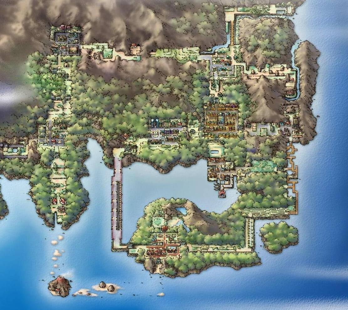 Pokemon Map Wallpapers