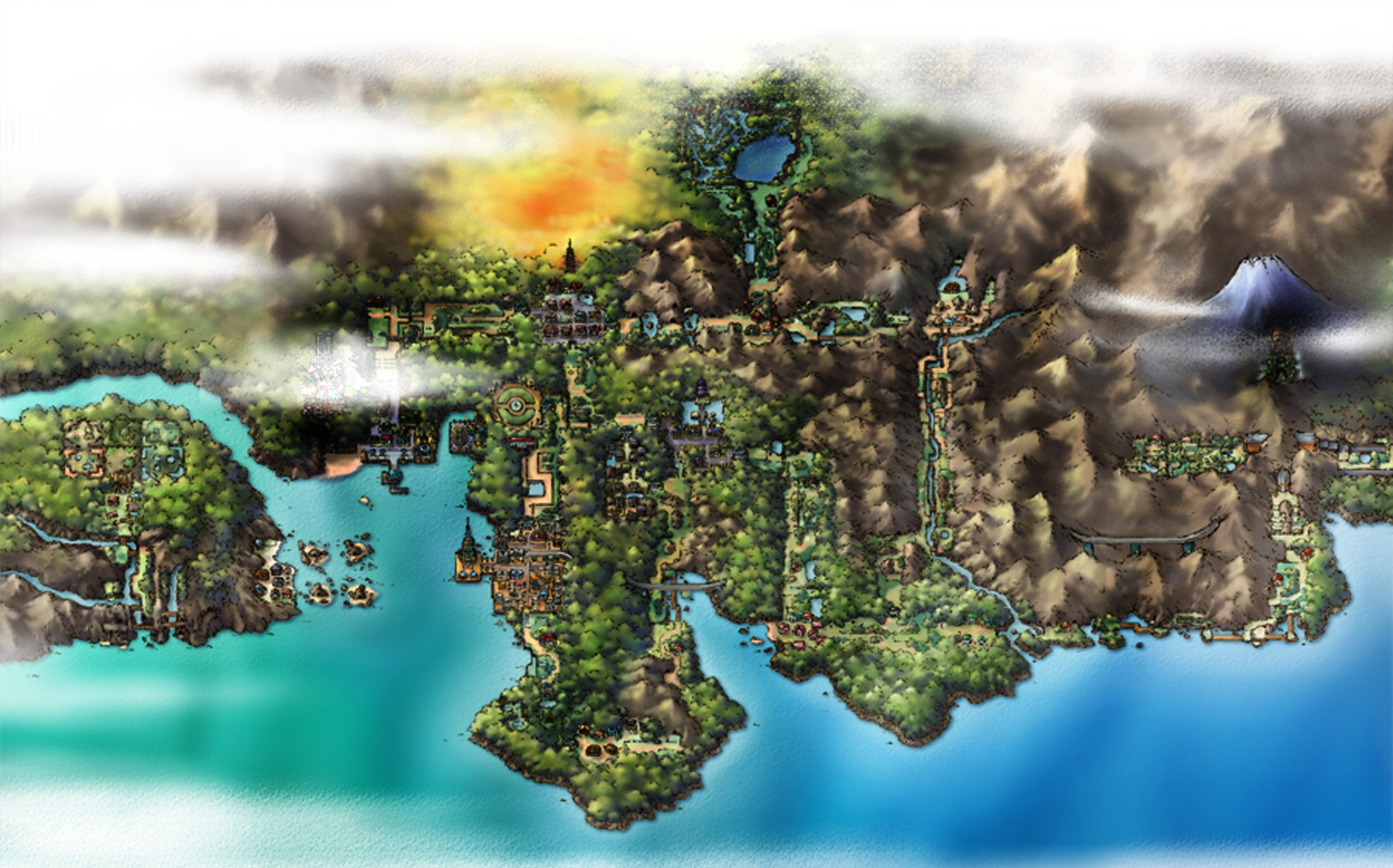 Pokemon Map Wallpapers