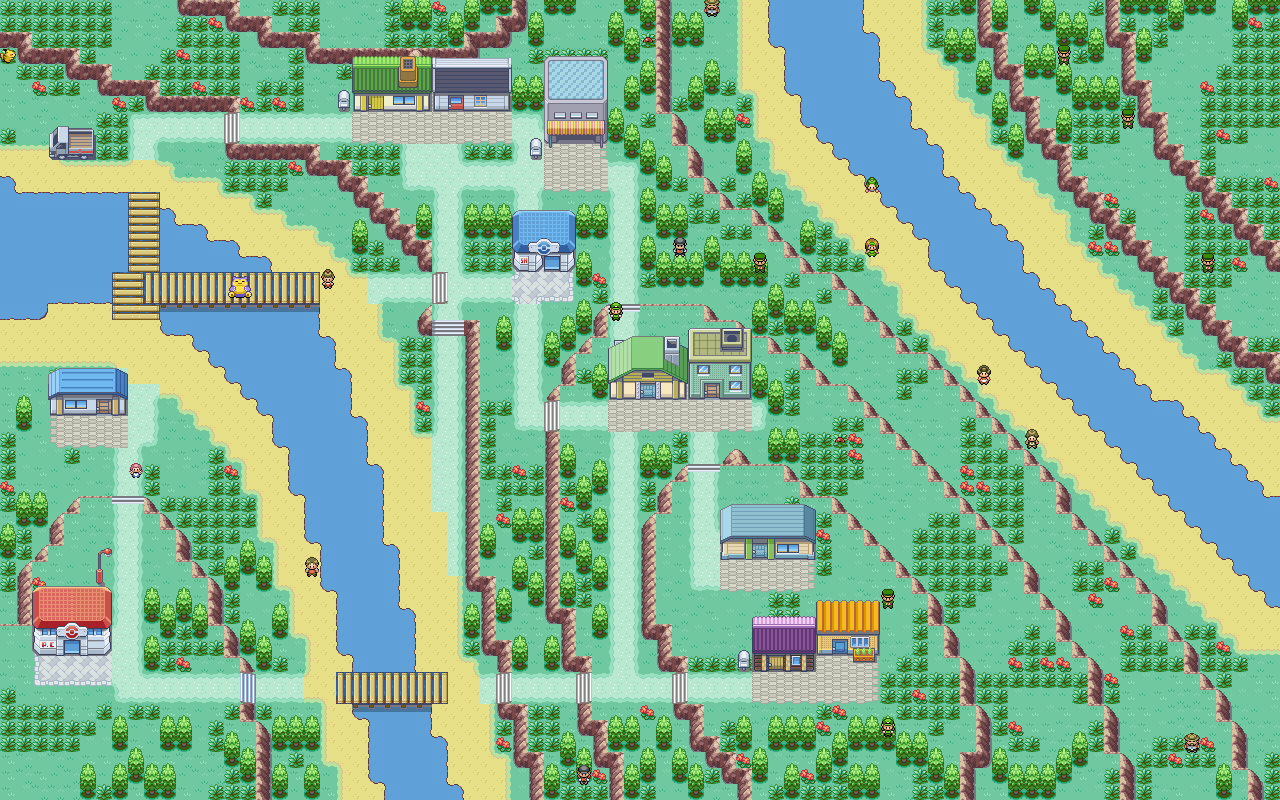 Pokemon Map Wallpapers