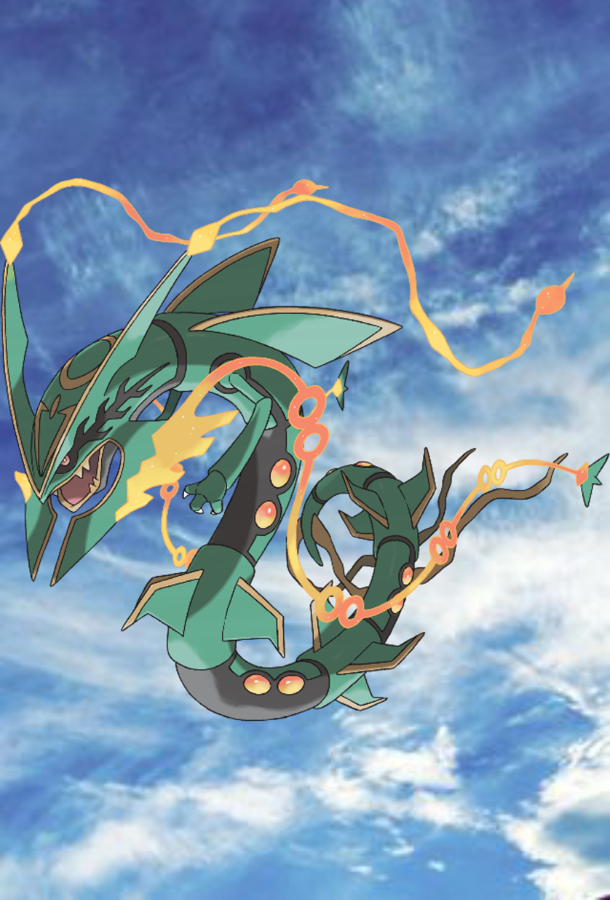 Pokemon Rayquaza Fanart Wallpapers