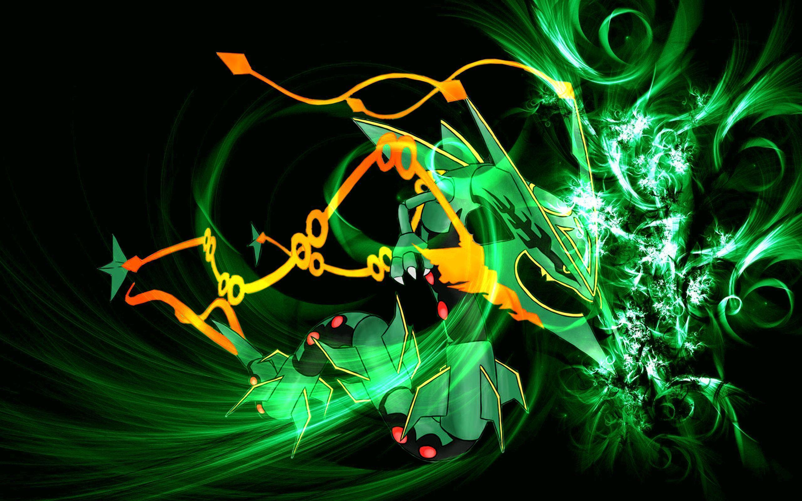 Pokemon Rayquaza Fanart Wallpapers