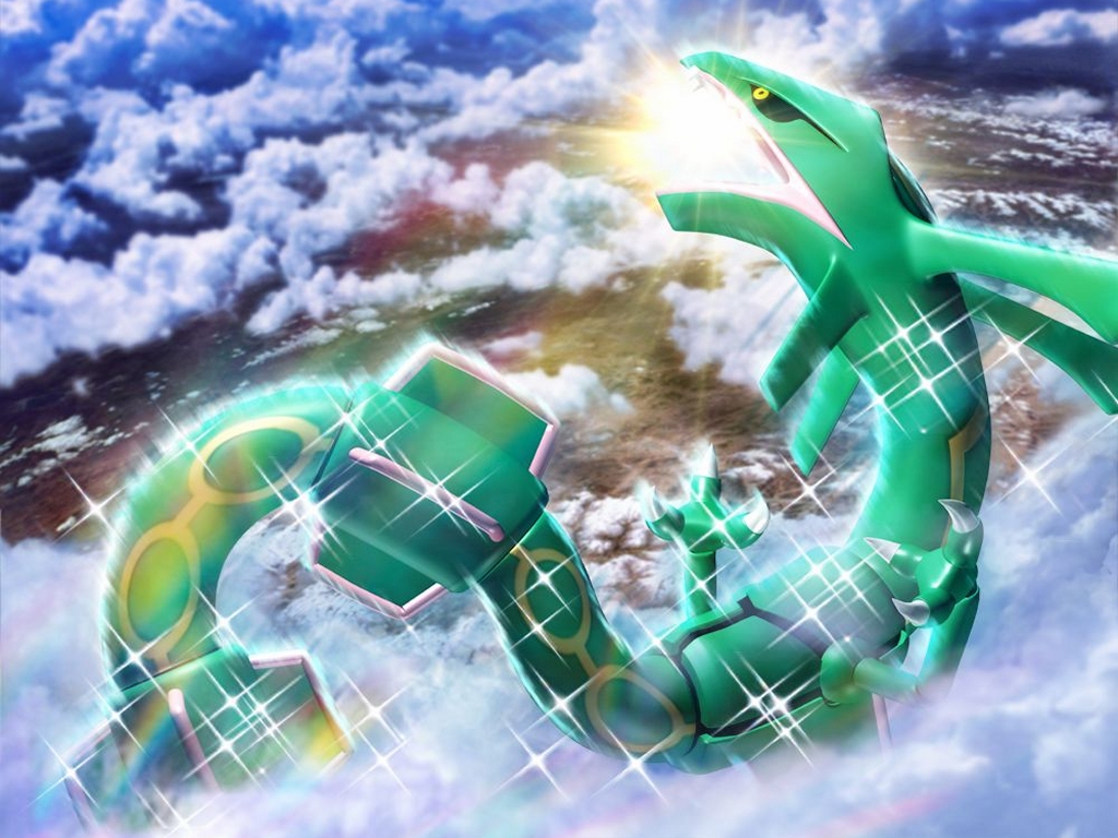 Pokemon Rayquaza Fanart Wallpapers