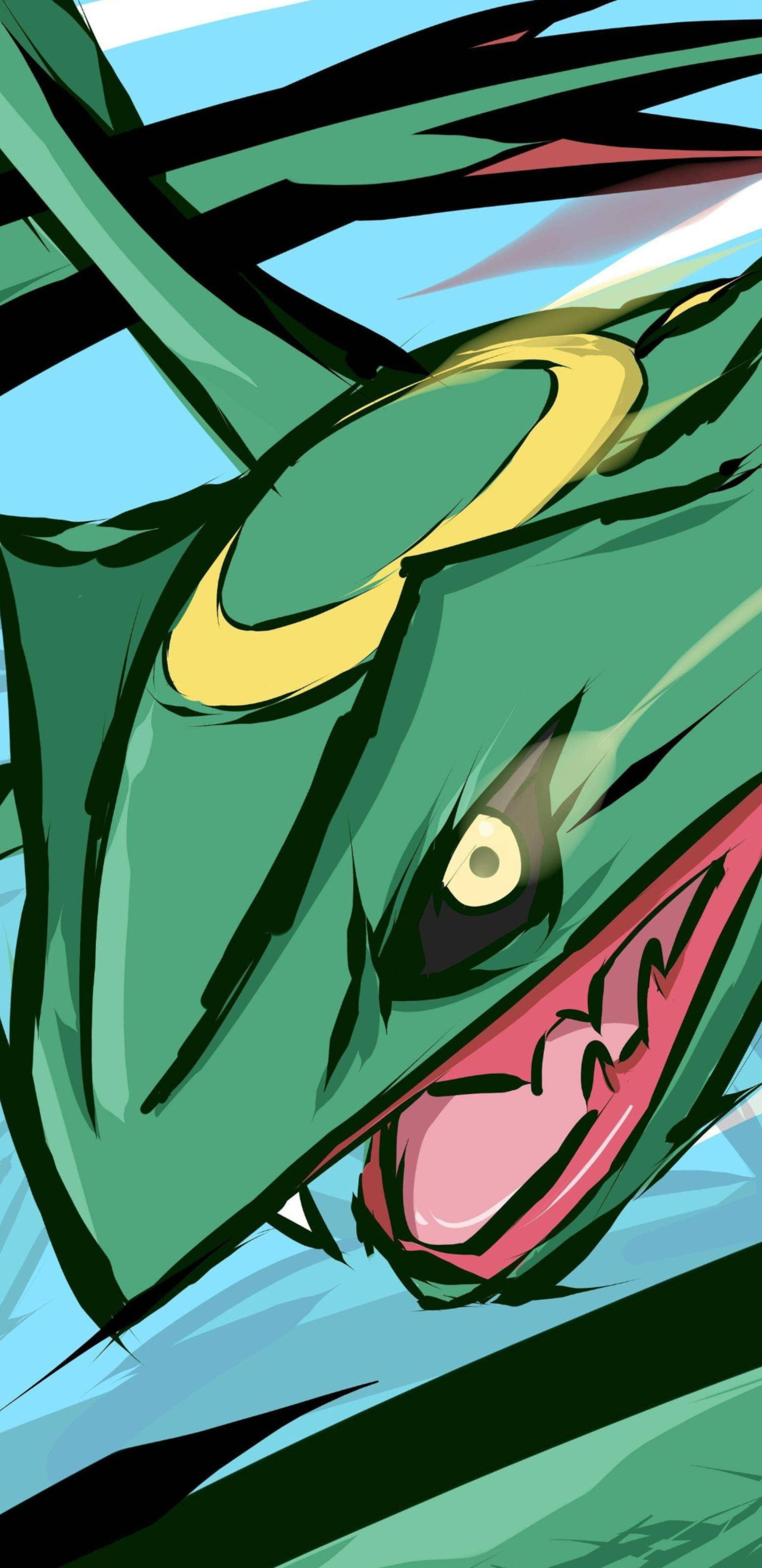 Pokemon Rayquaza Fanart Wallpapers