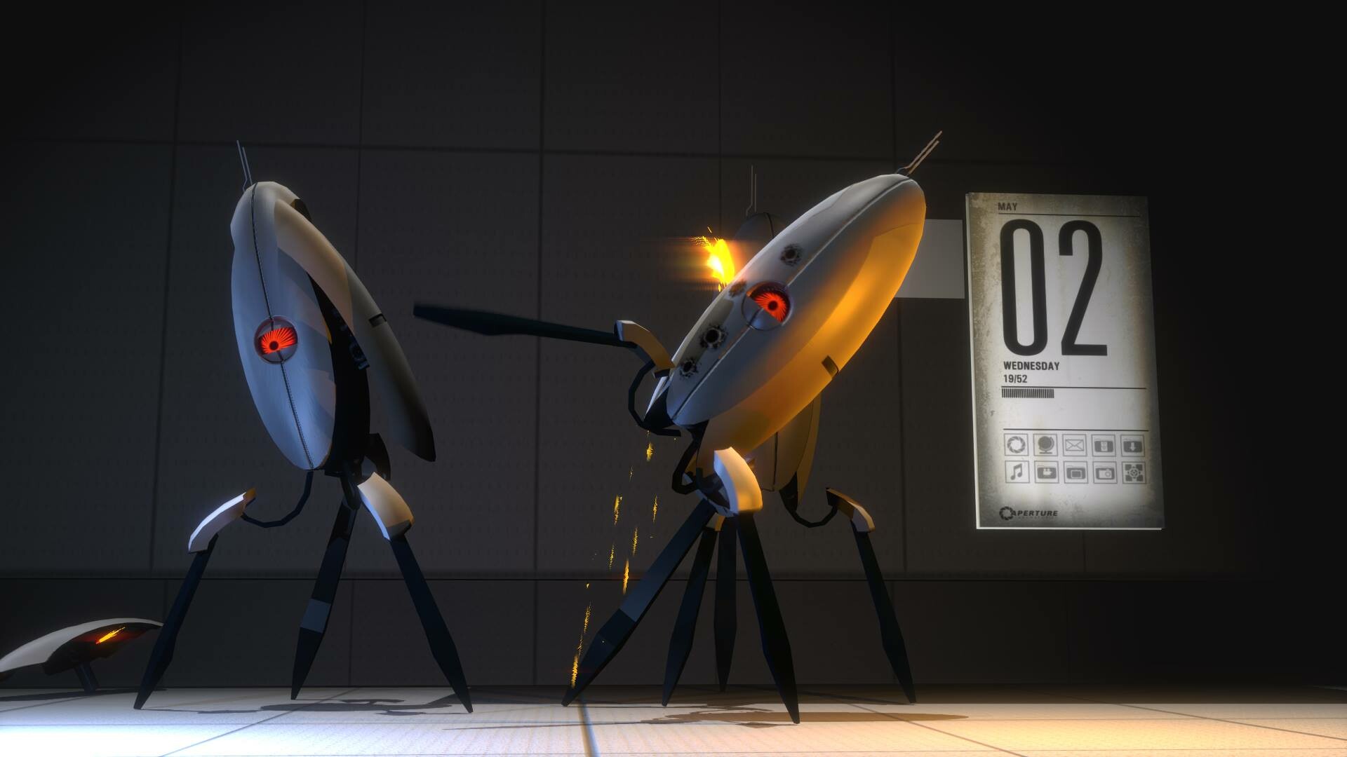 Portal 2 Turret Wallpapers