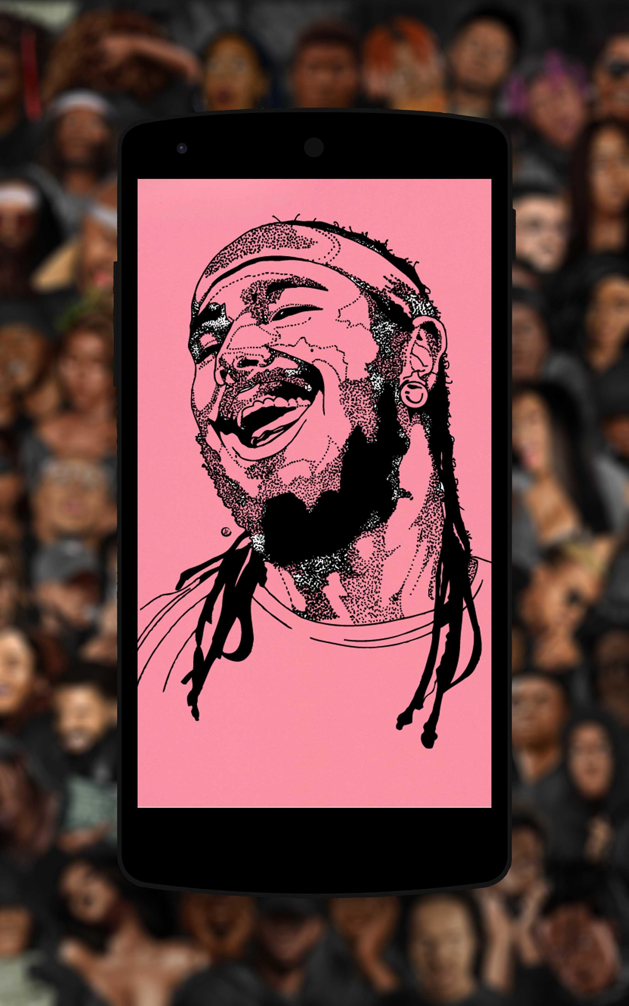 Post Malone Cartoon Wallpapers