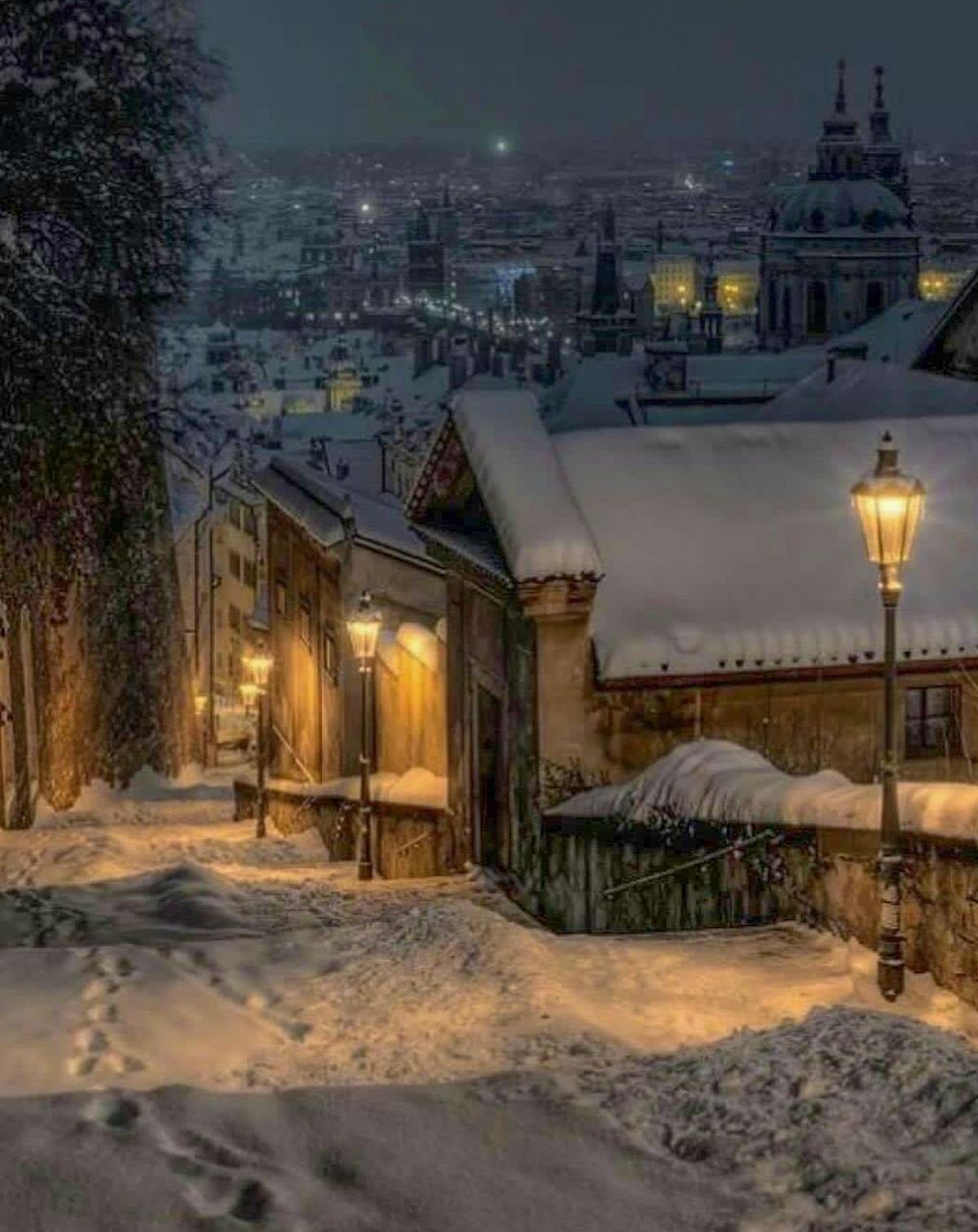 Prague Winter Wallpapers