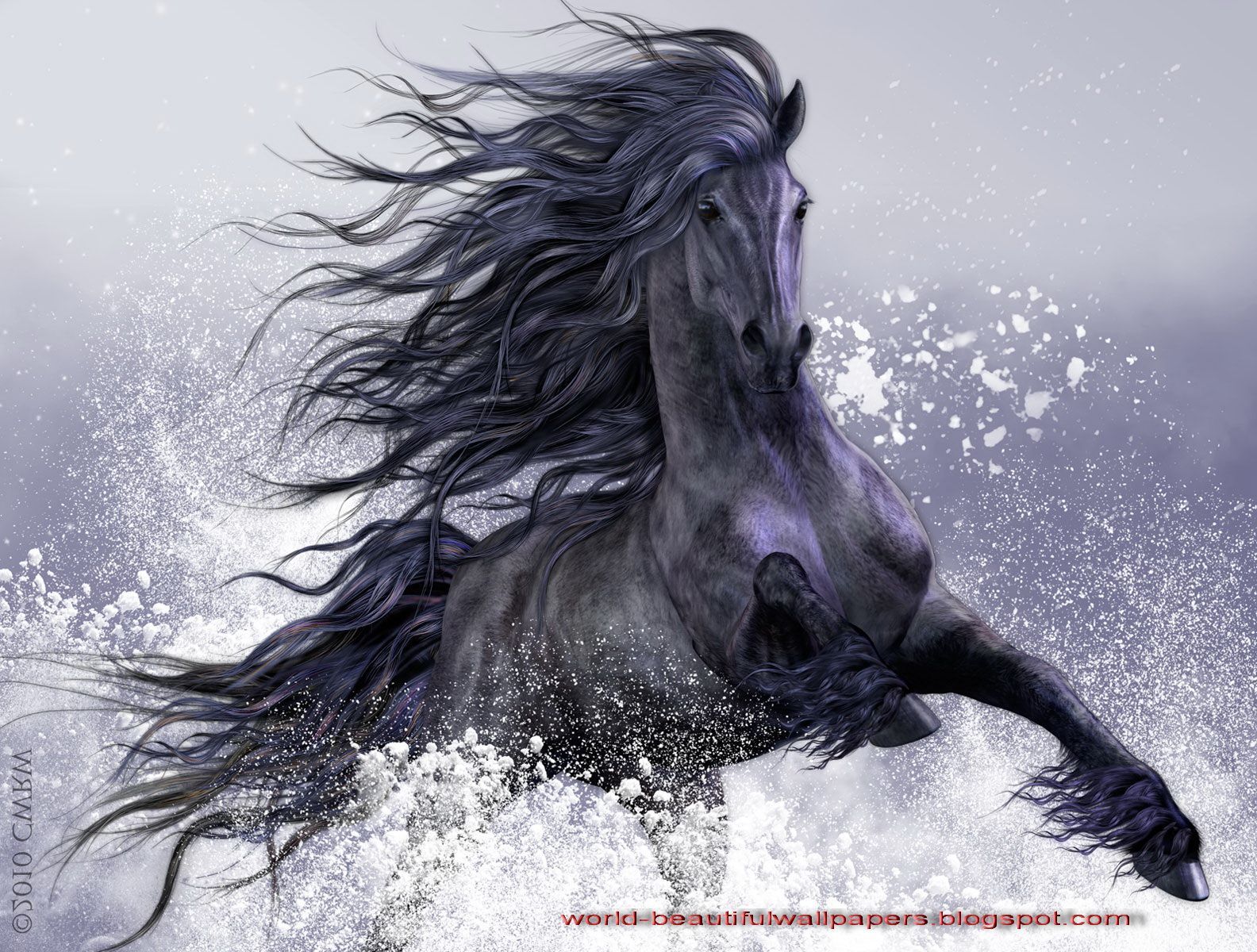 Pretty Horse Drawings Wallpapers