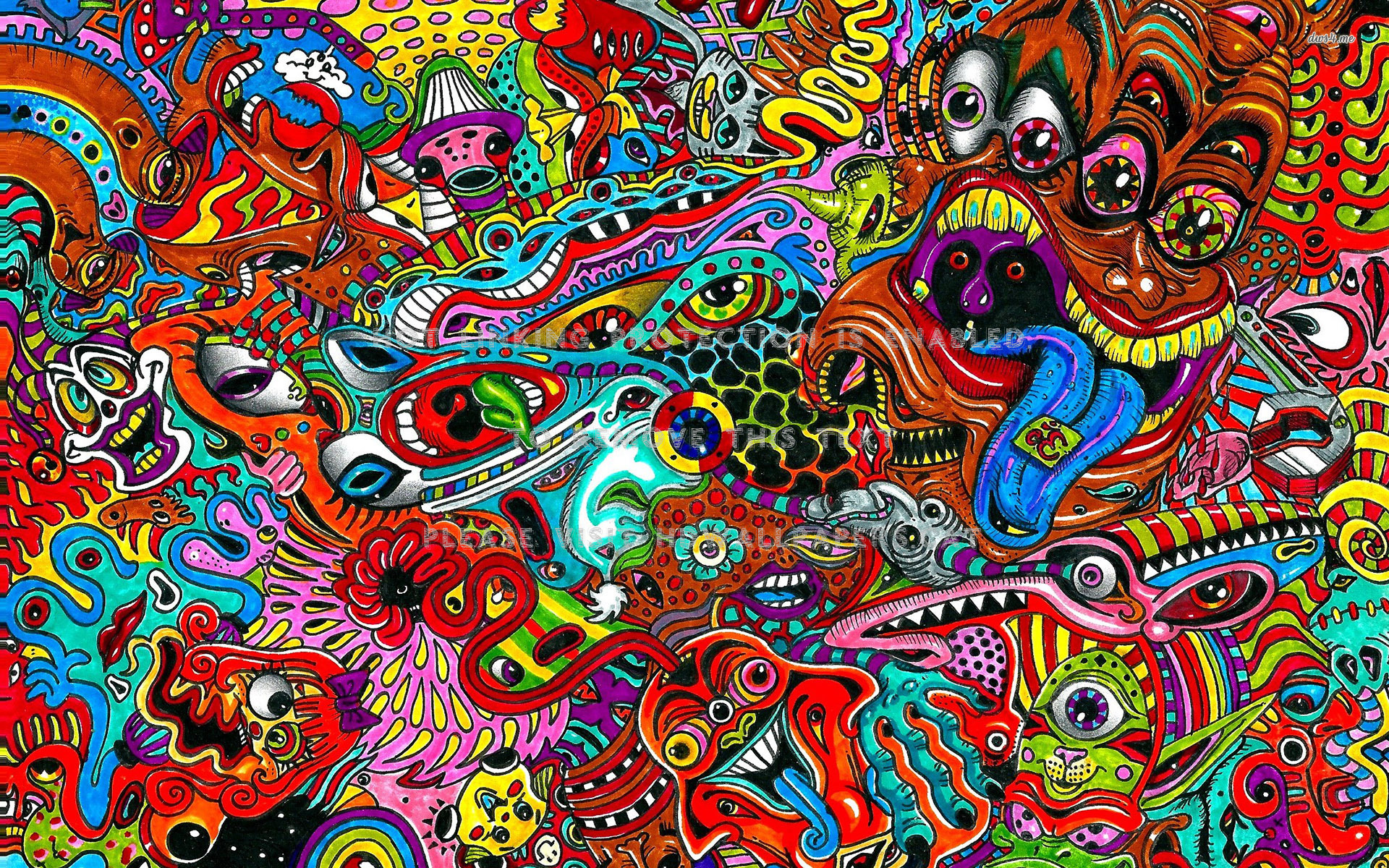 Psychedelic Cartoons Wallpapers