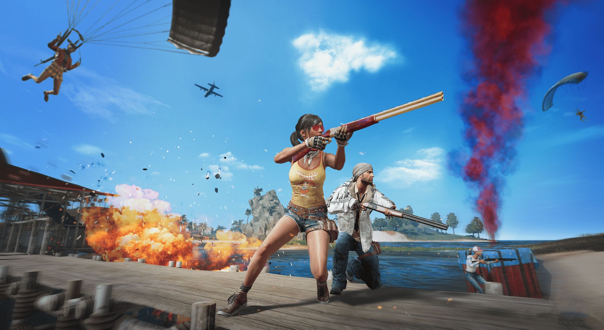 Pubg Air Drop Wallpapers