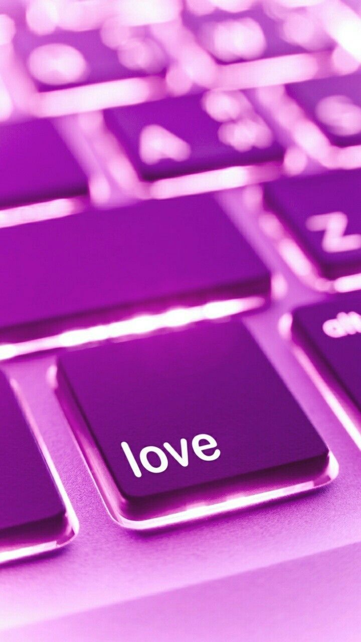 Purple Aesthetic Keyboard Wallpapers