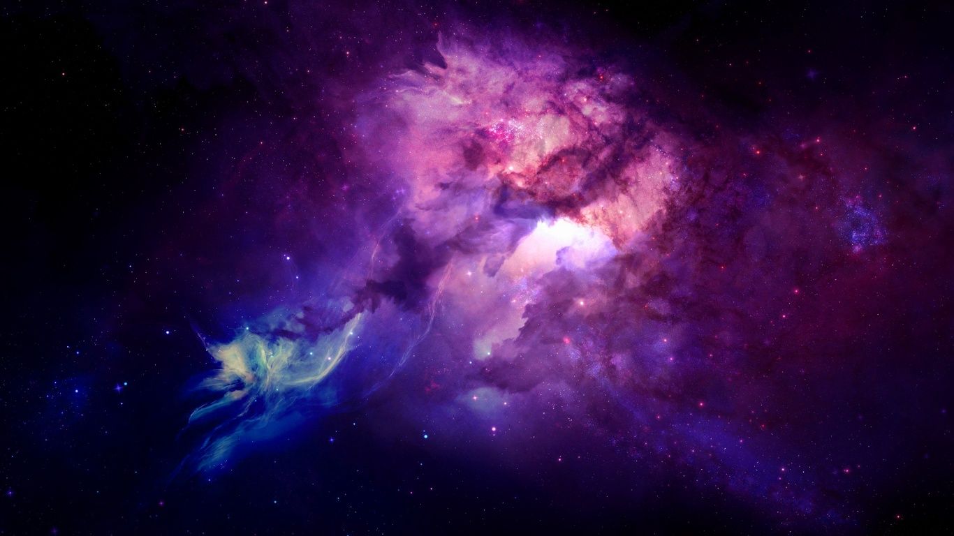 Purple And Blue Space Wallpapers