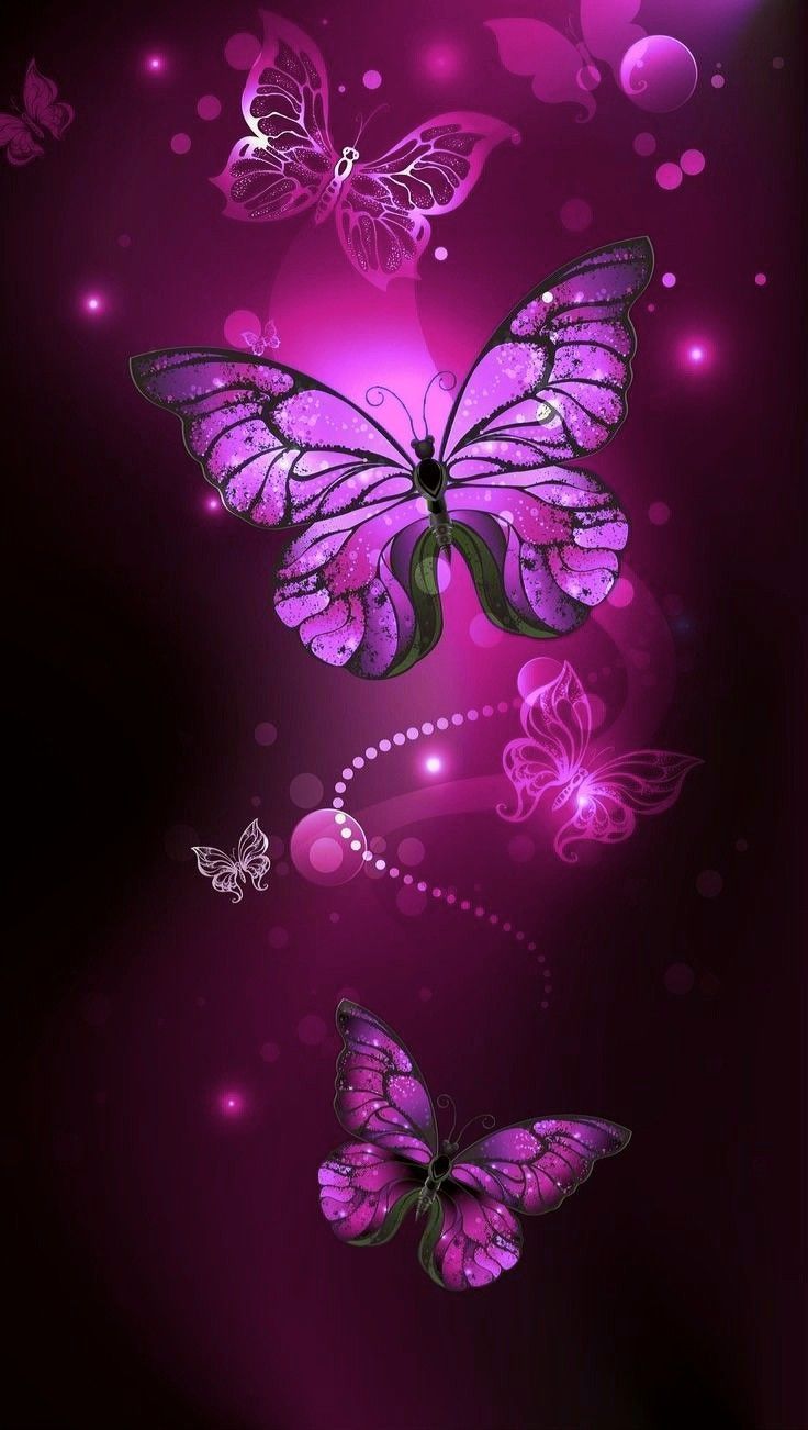 Purple Butterfly Wallpapers