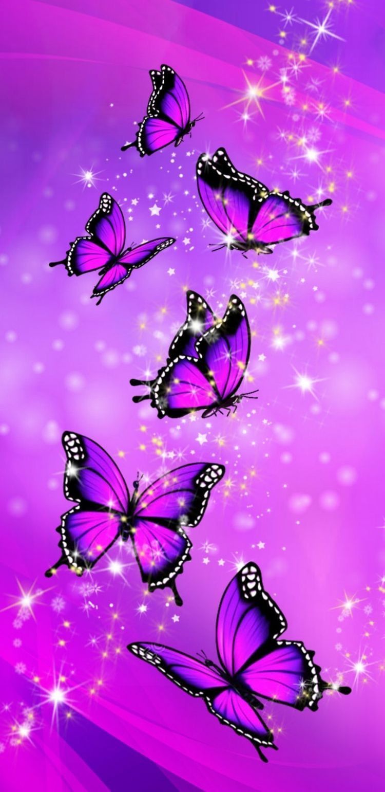 Purple Butterfly Wallpapers