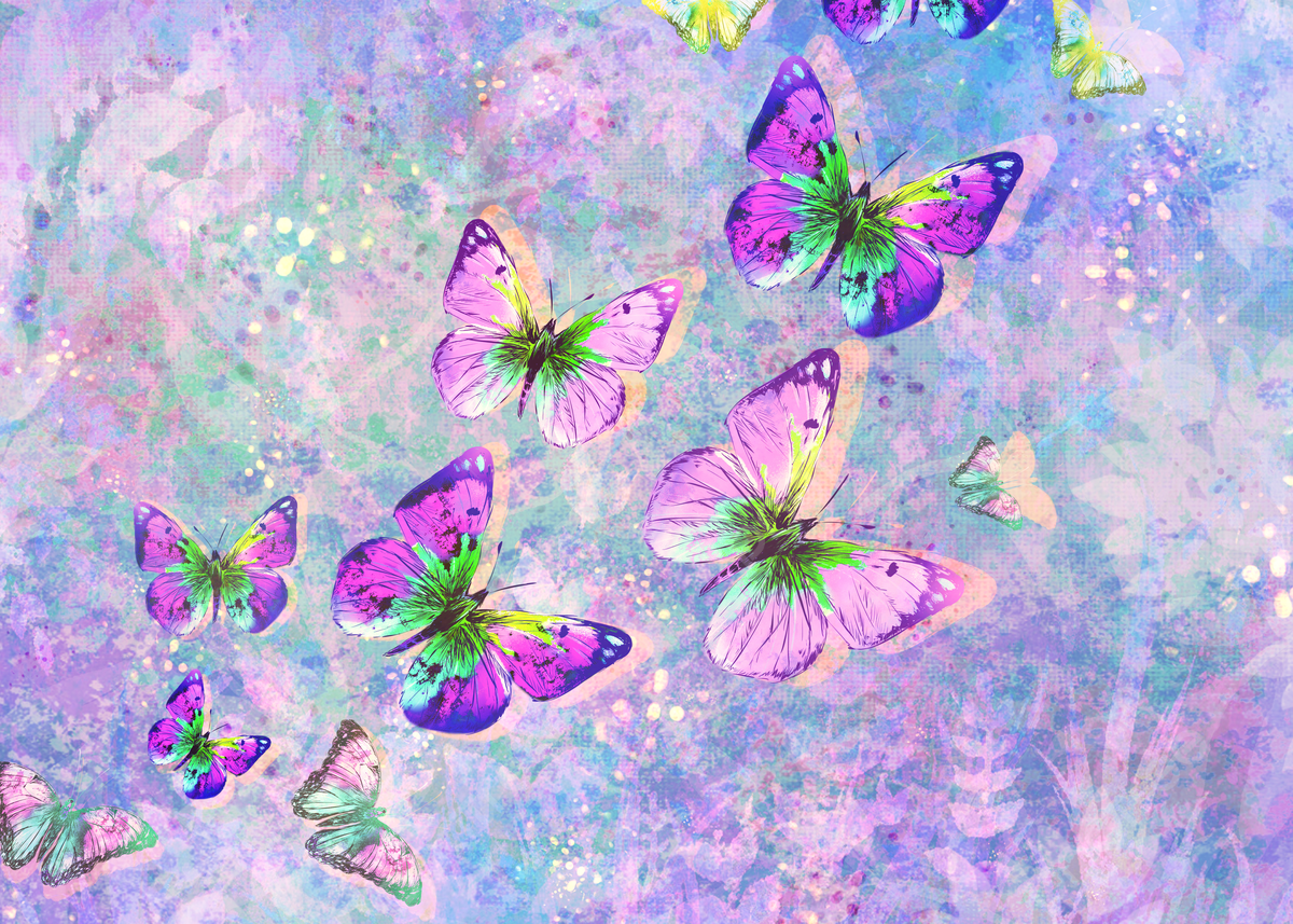 Purple Butterfly Wallpapers