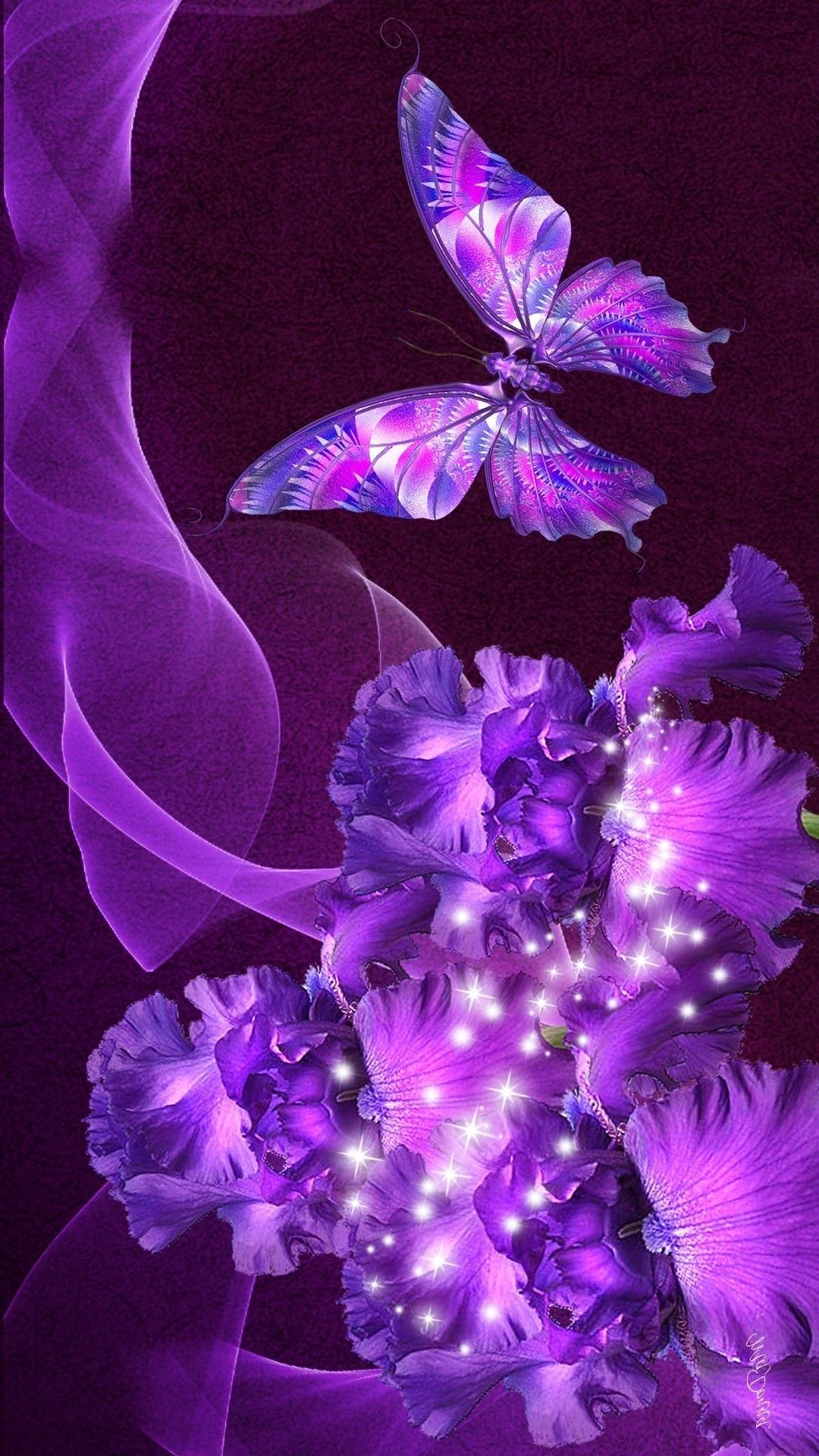 Purple Butterfly Wallpapers