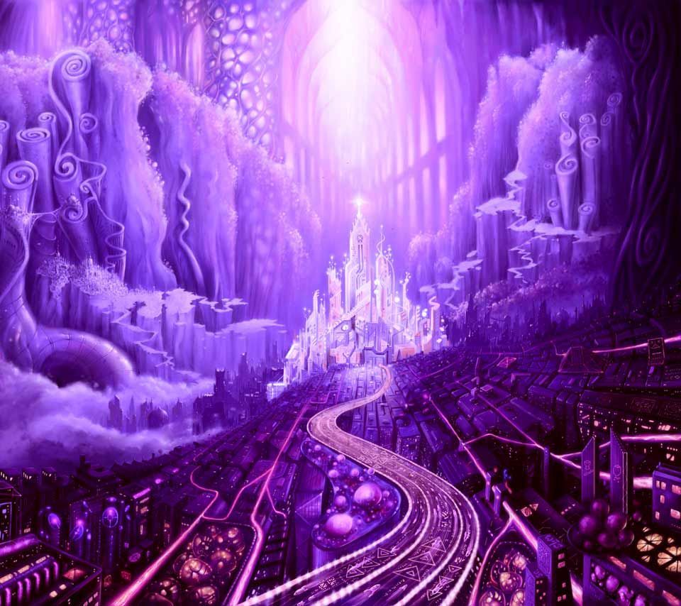 Purple Castle Wallpapers