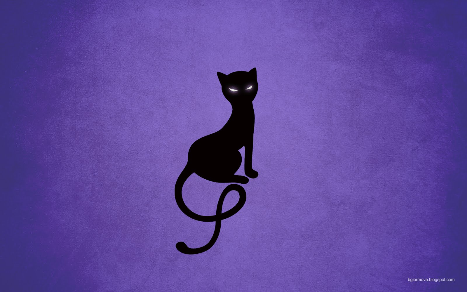 Purple Cat Aesthetic Wallpapers