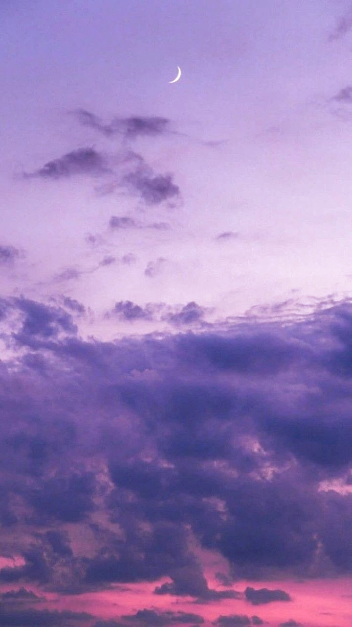 Purple Clouds Aesthetic Wallpapers