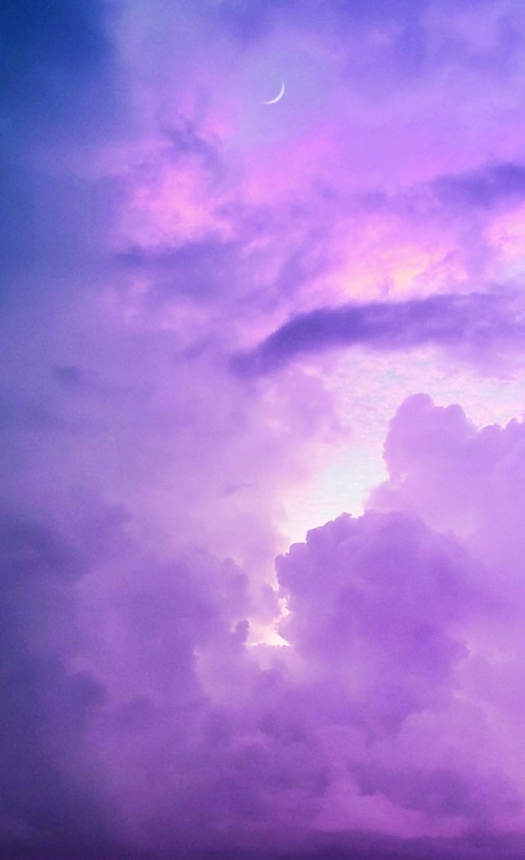 Purple Clouds Aesthetic Wallpapers