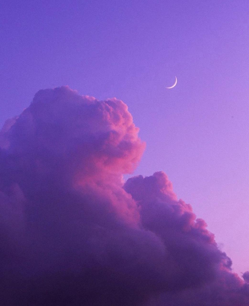 Purple Clouds Aesthetic Wallpapers