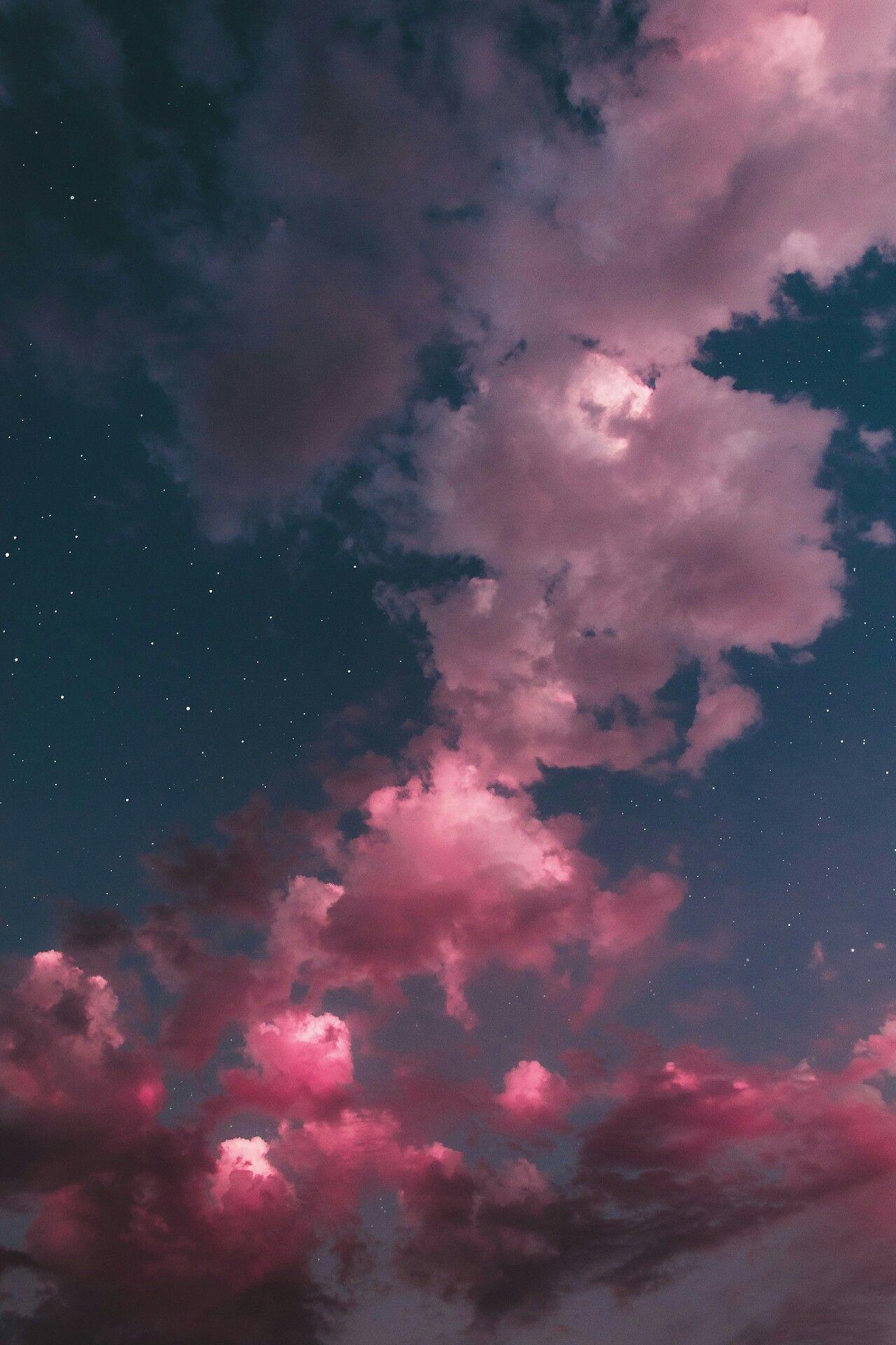 Purple Clouds Aesthetic Wallpapers