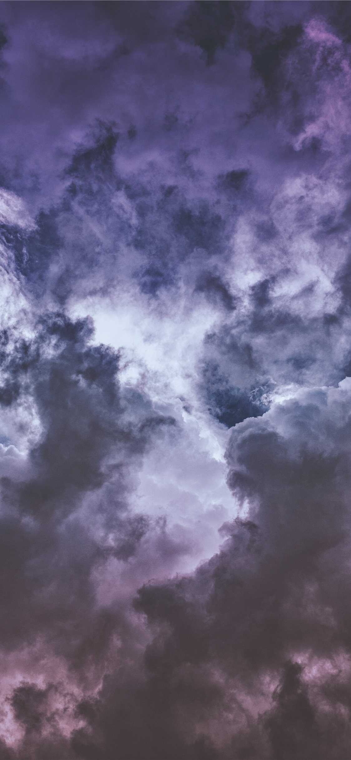 Purple Clouds Aesthetic Wallpapers