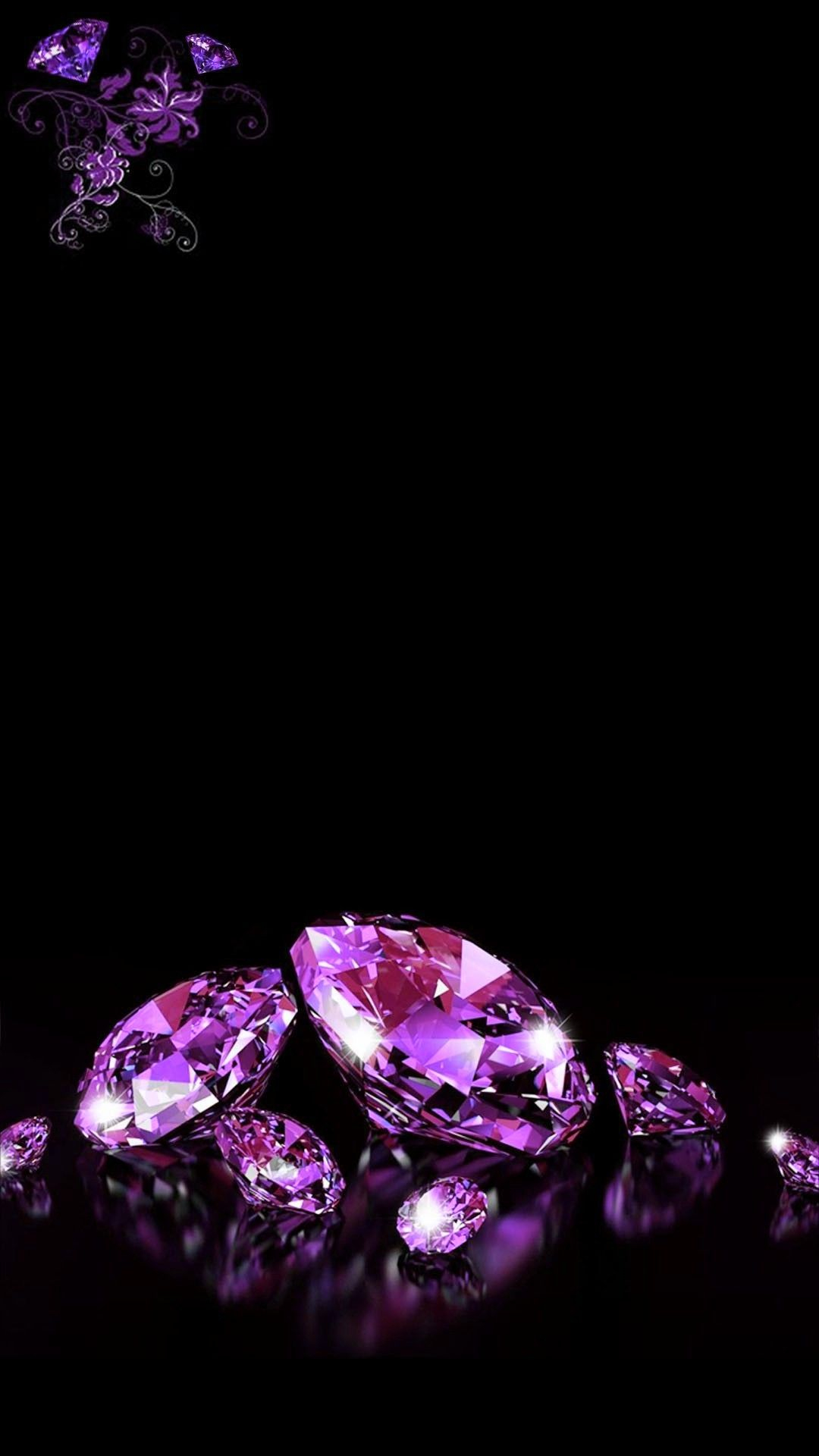 Purple Diamond Wallpapers