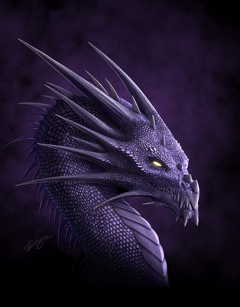 Purple Dragon Wallpapers