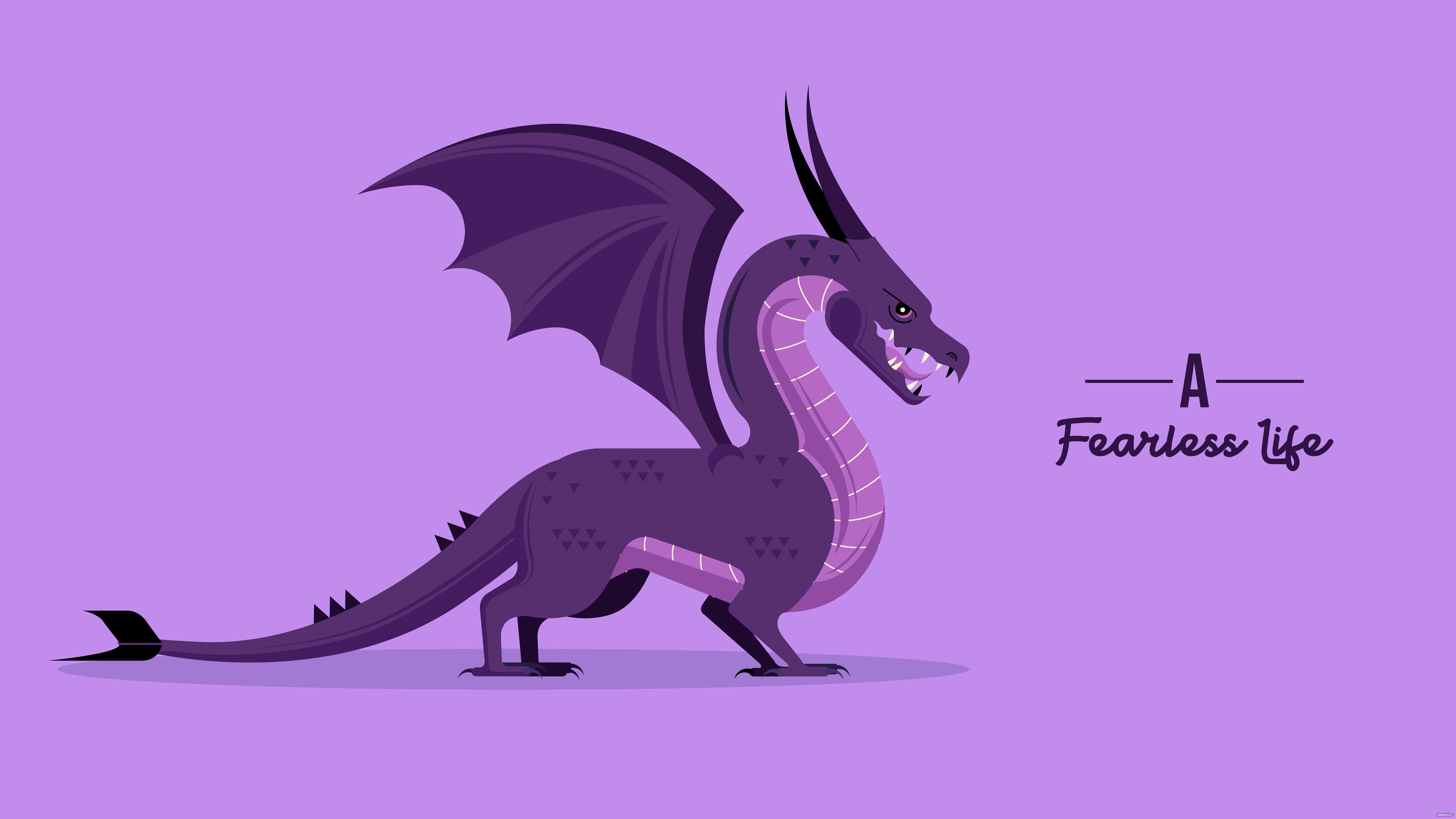 Purple Dragon Wallpapers