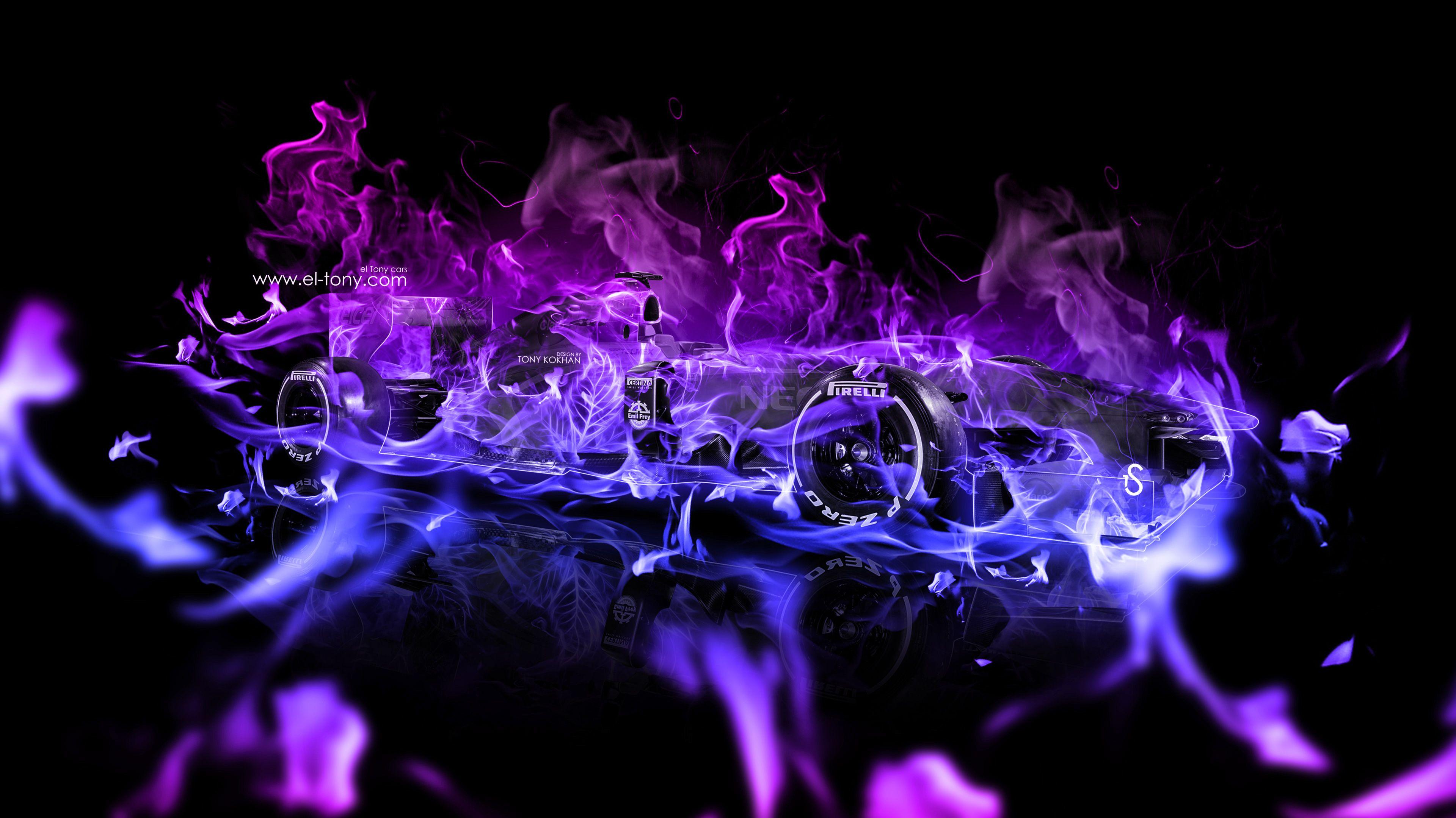 Purple Fire Wallpapers