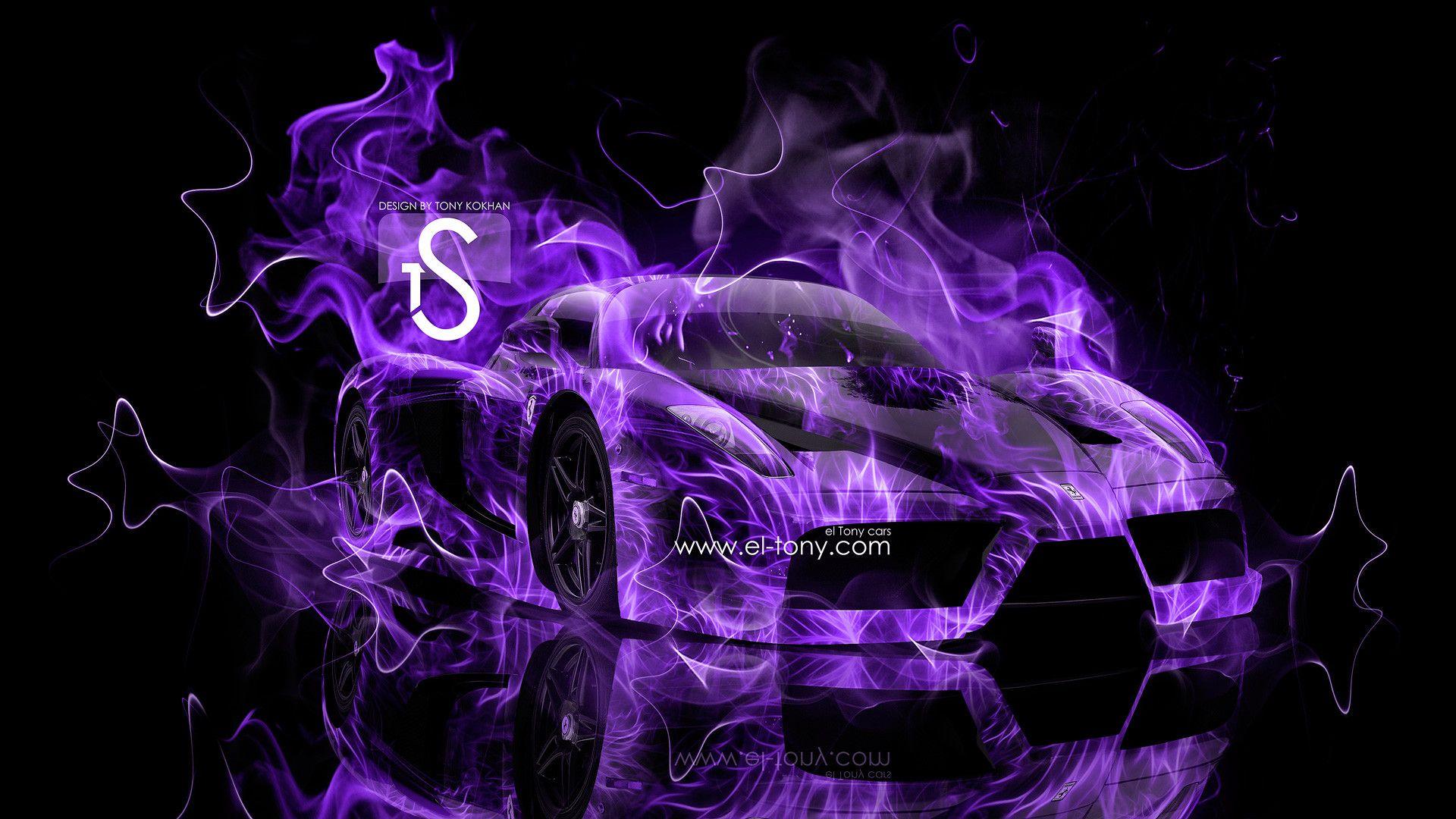 Purple Fire Wallpapers