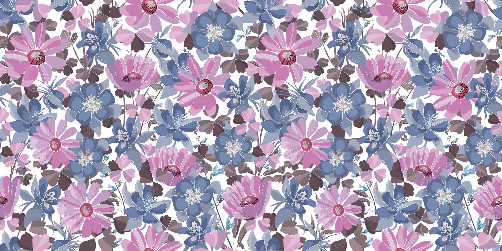 Purple Floral Wallpapers