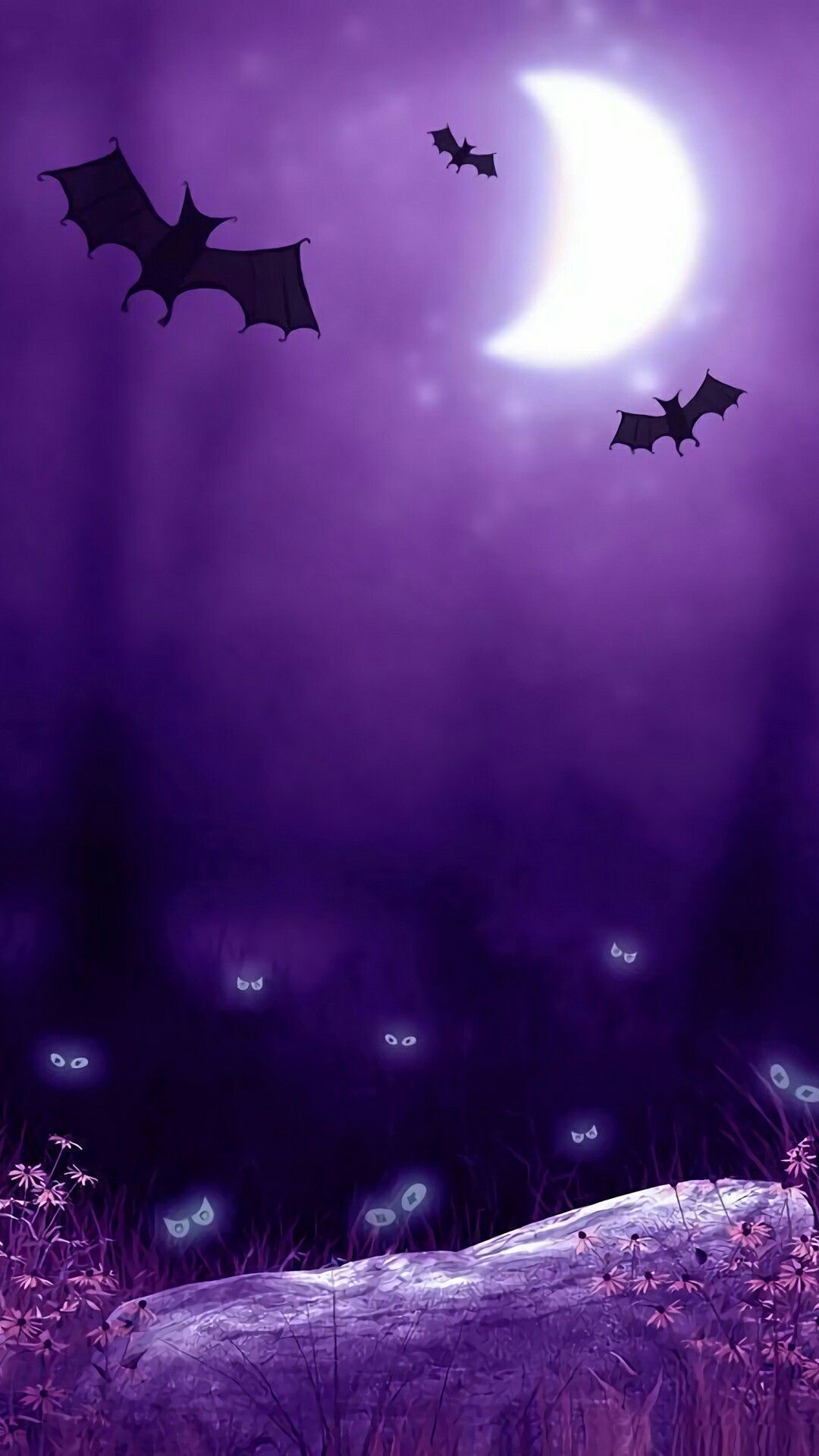 Purple Halloween Wallpapers