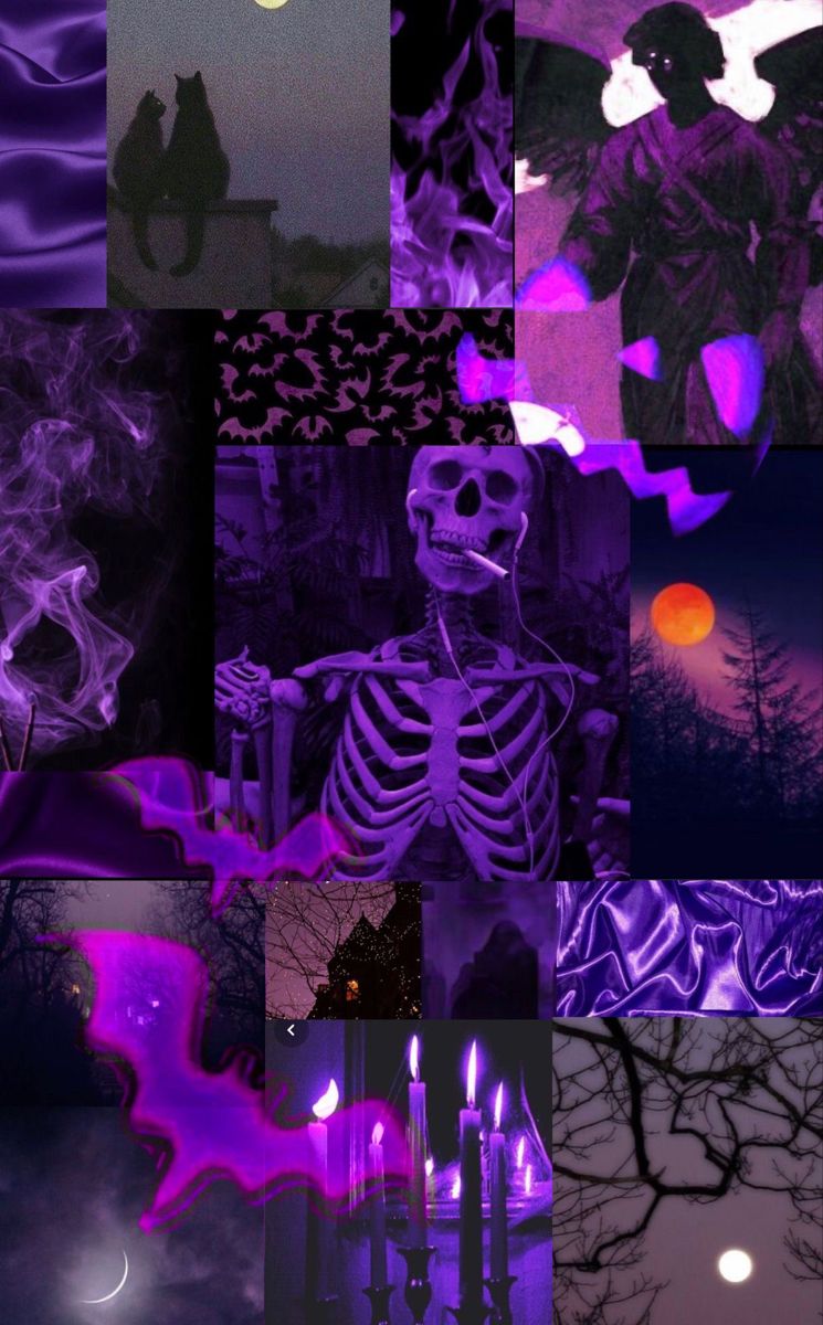 Purple Halloween Wallpapers