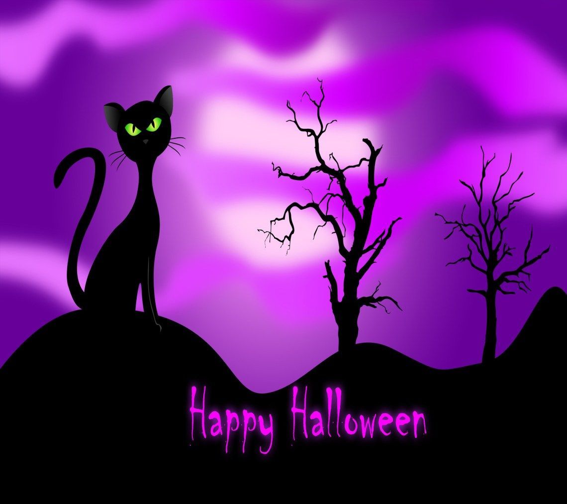 Purple Halloween Wallpapers