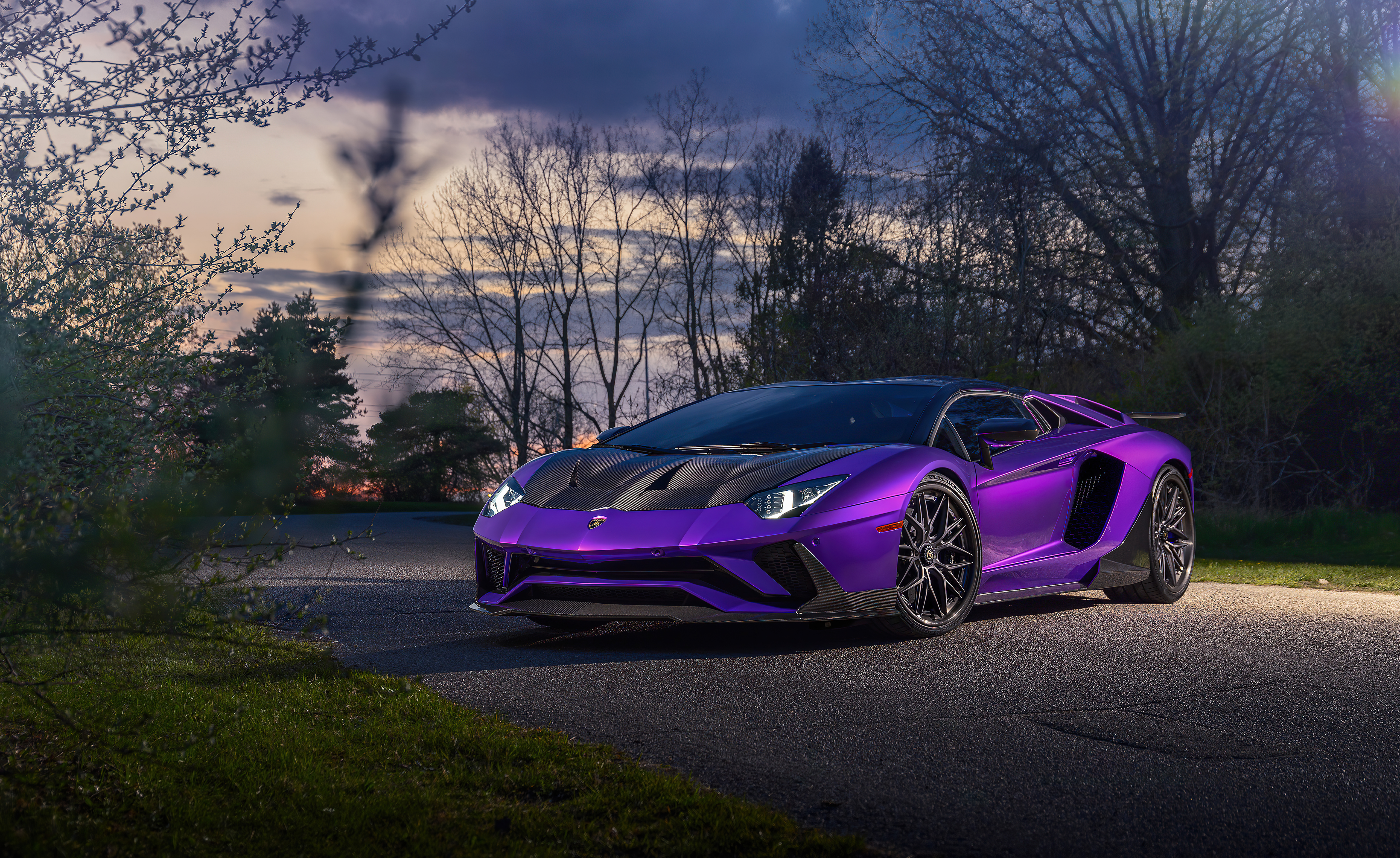 Purple Lamborghini Wallpapers