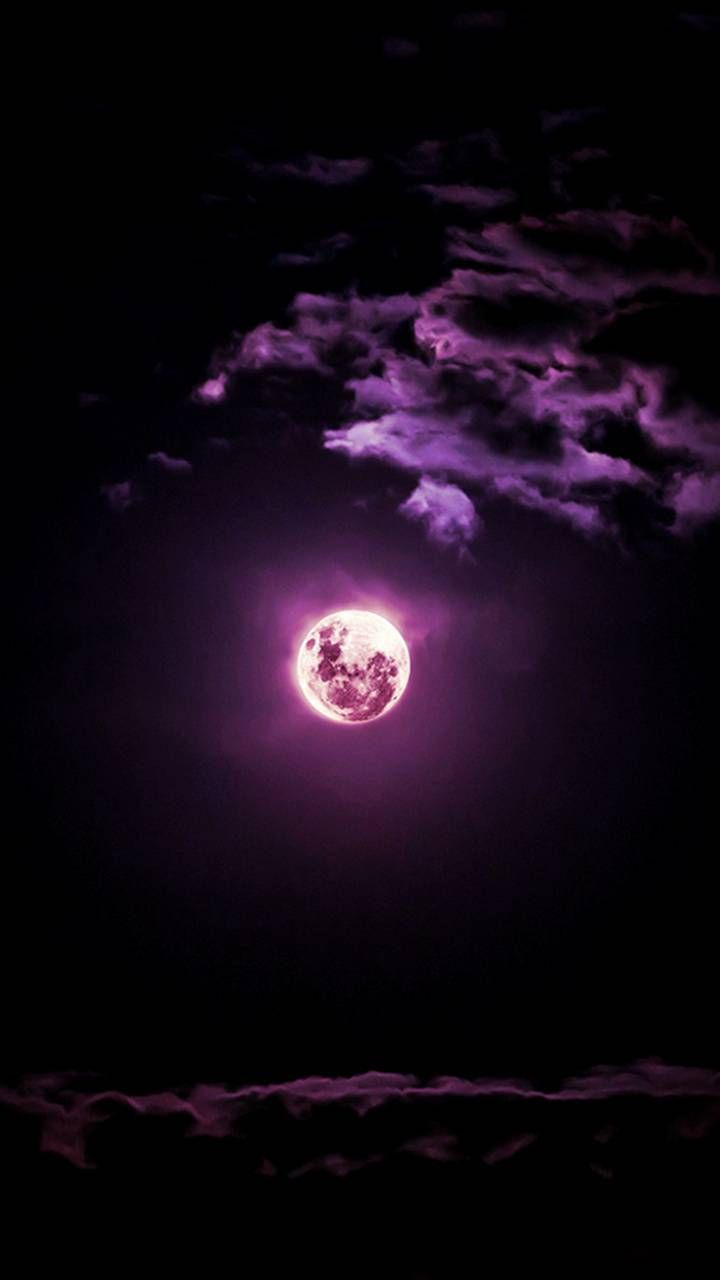 Purple Moonlight Download Wallpapers