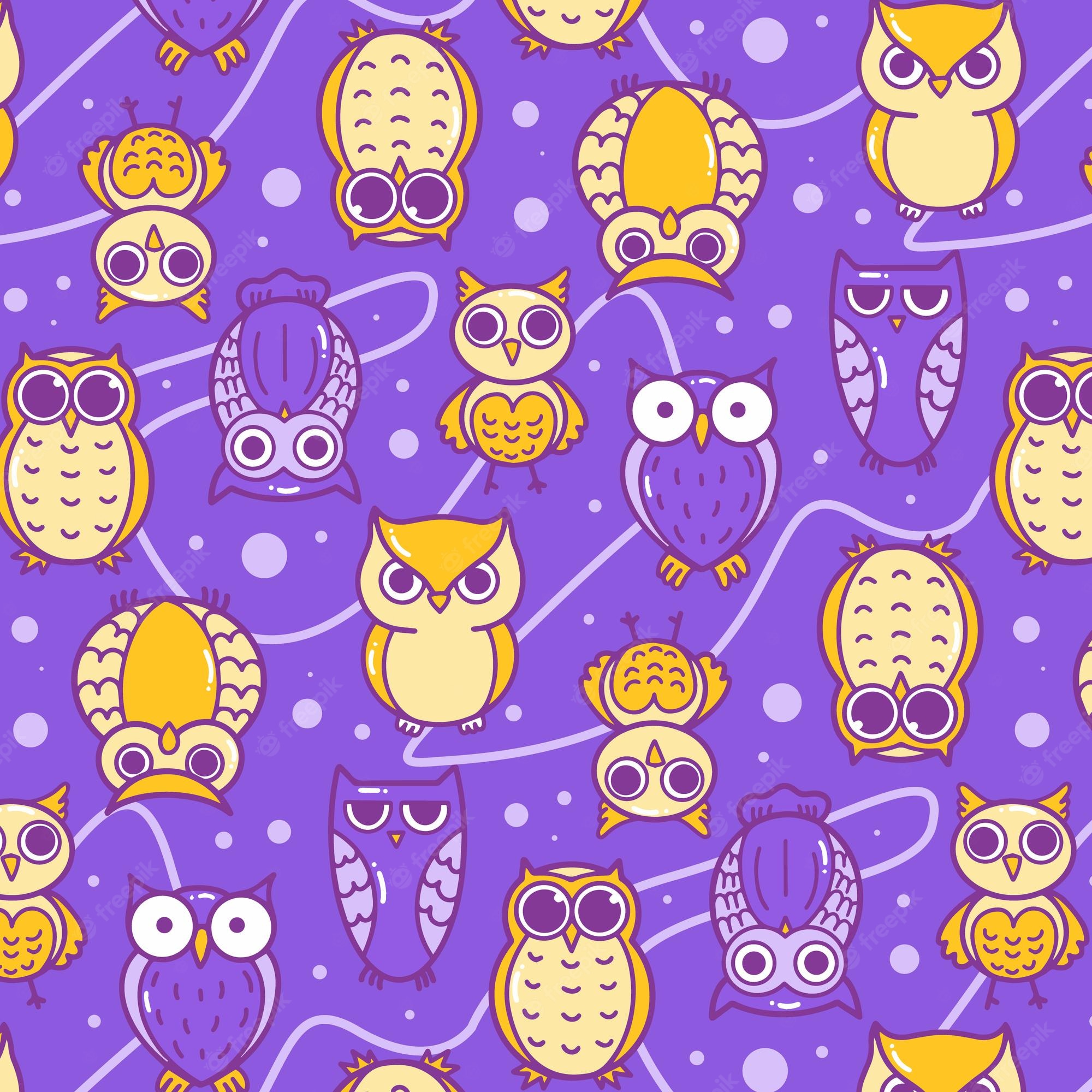 Purple Owl Wallpapers