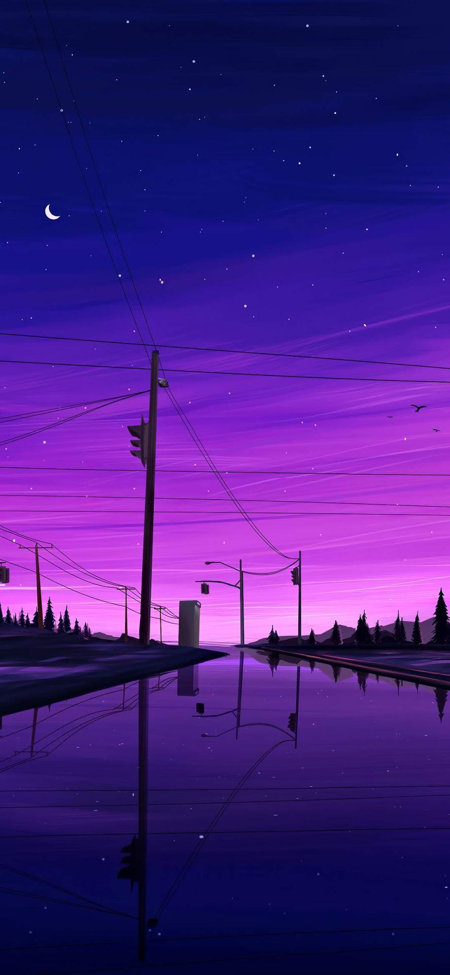 Purple Sky Wallpapers