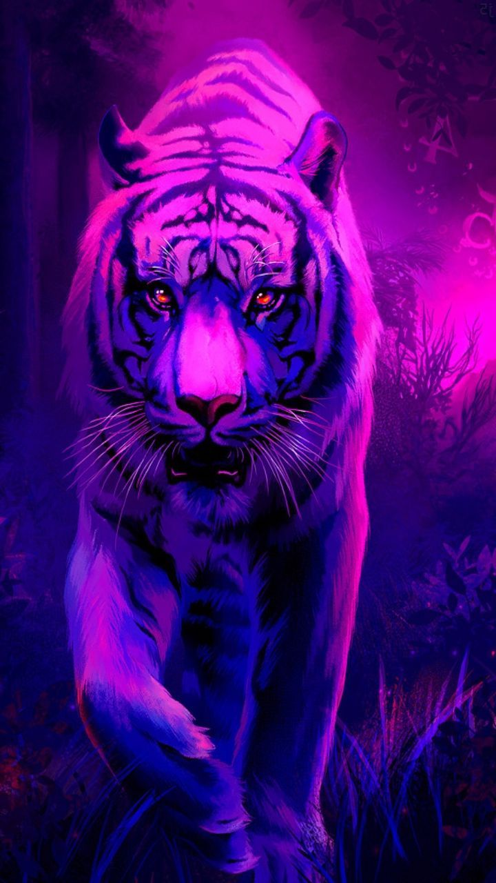 Purple Tiger Wallpapers