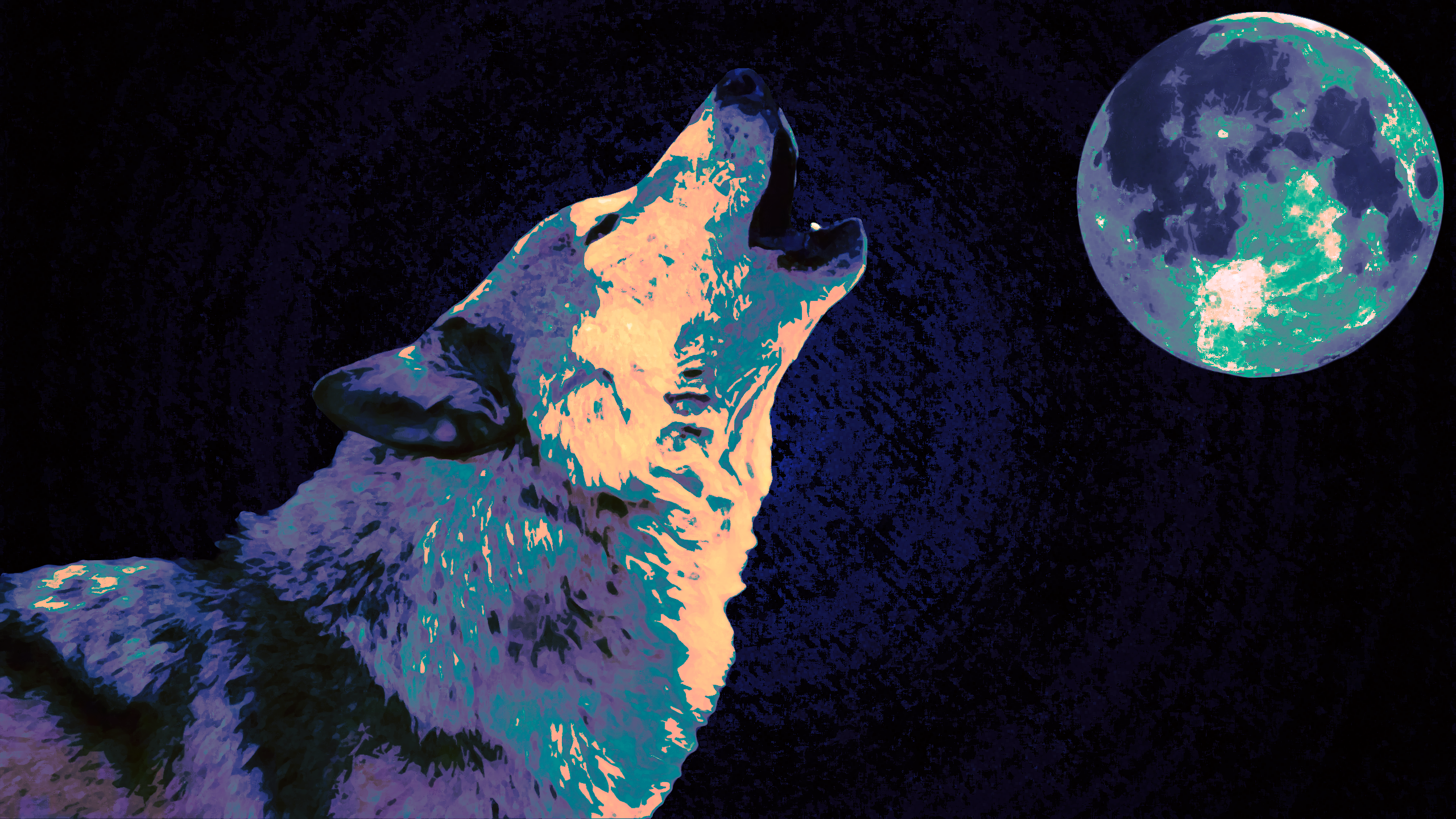 Purple Wolf Wallpapers